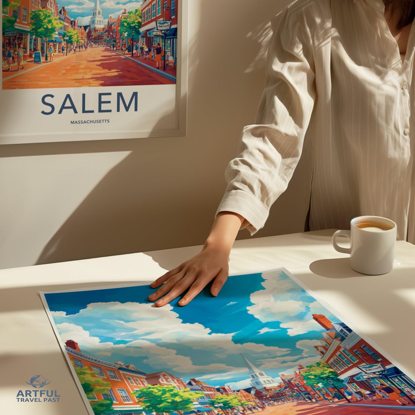 Salem Poster - Massachusetts Wall Art