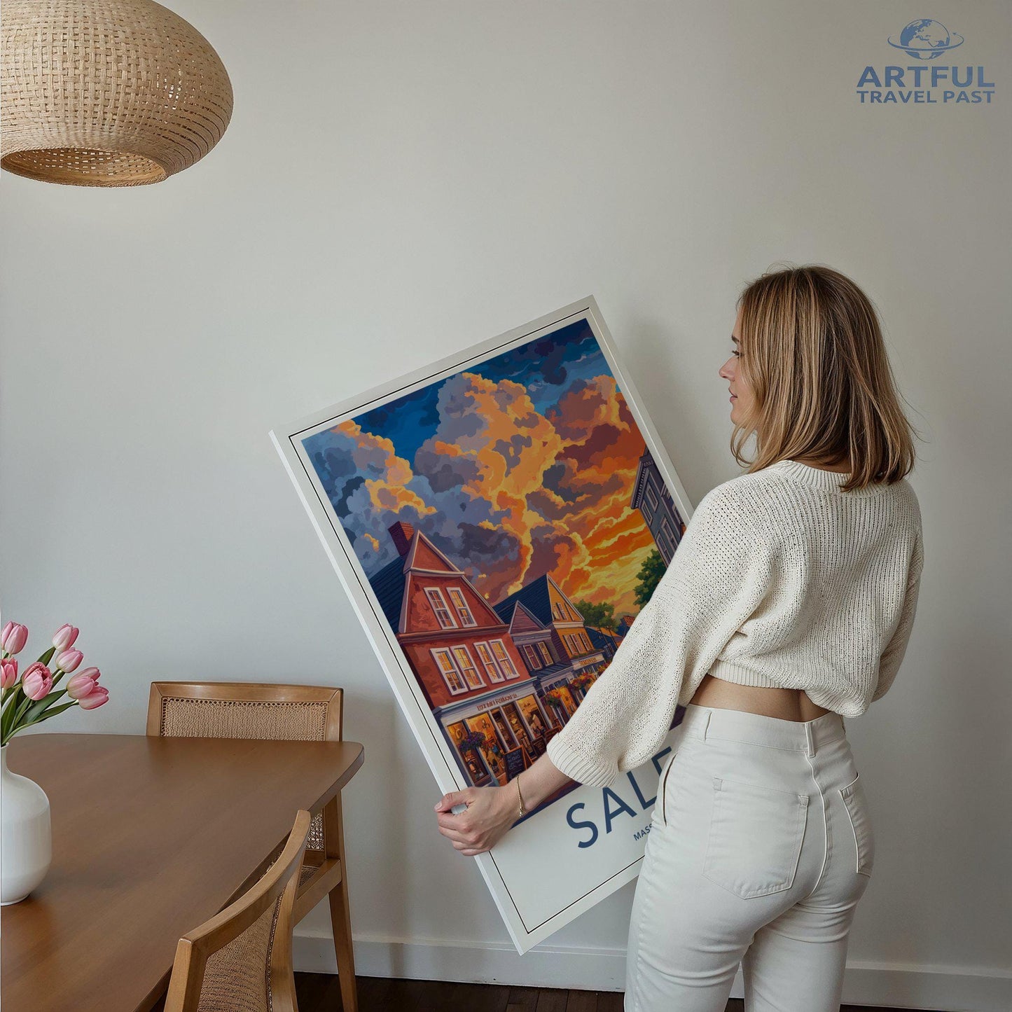 Salem Poster - Massachusetts Wall Art