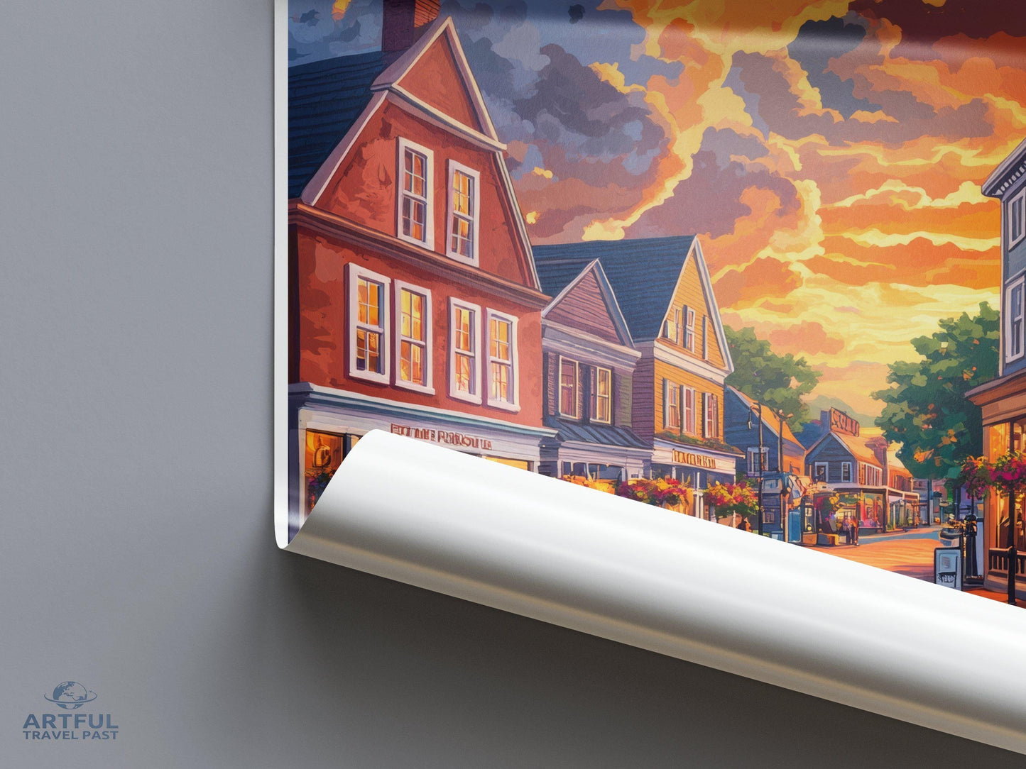 Salem Poster - Massachusetts Wall Art