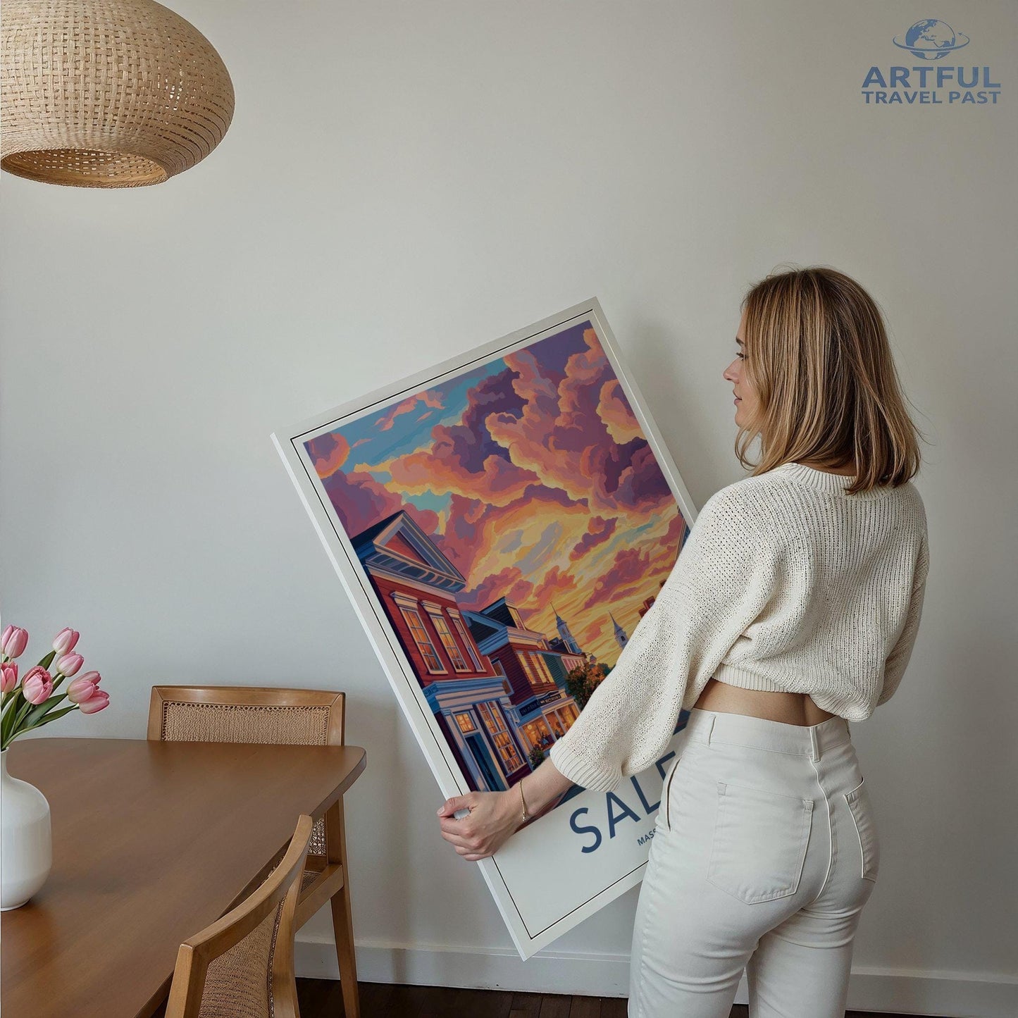 Salem Poster - Massachusetts Wall Art