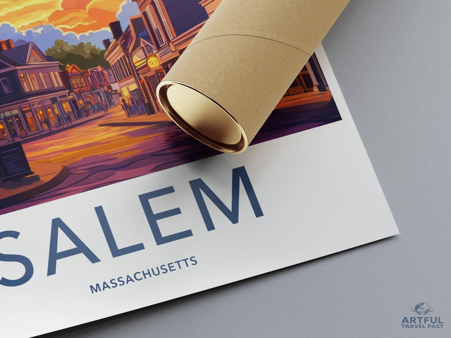 Salem Poster - Massachusetts Wall Art