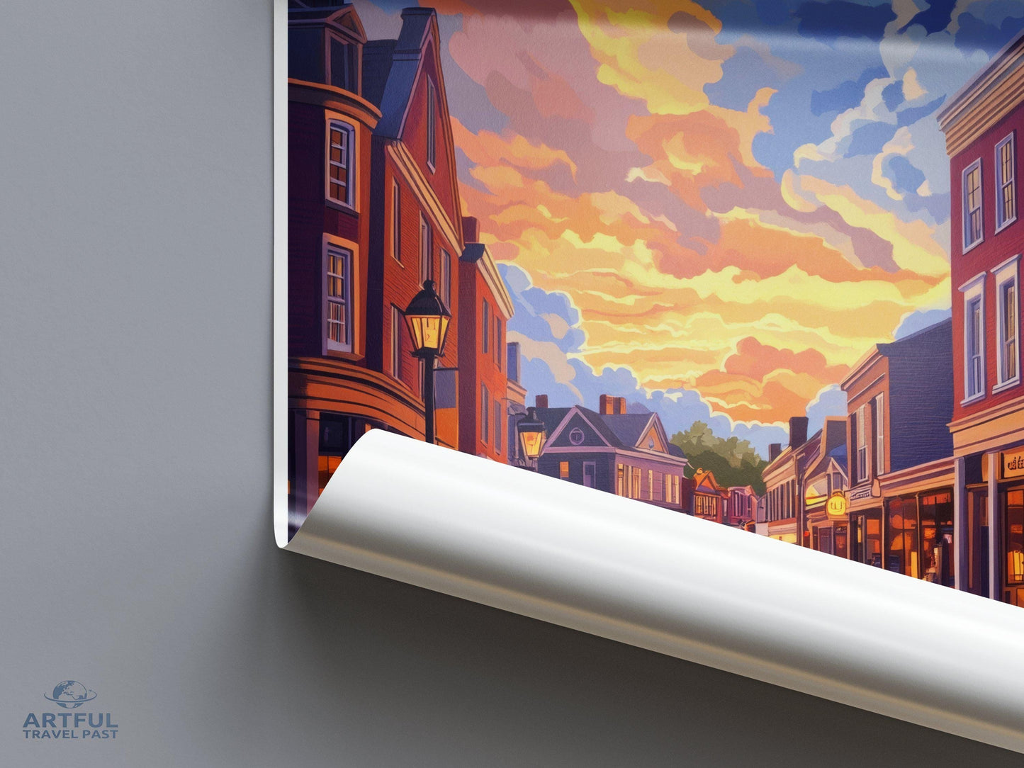 Salem Poster - Massachusetts Wall Art