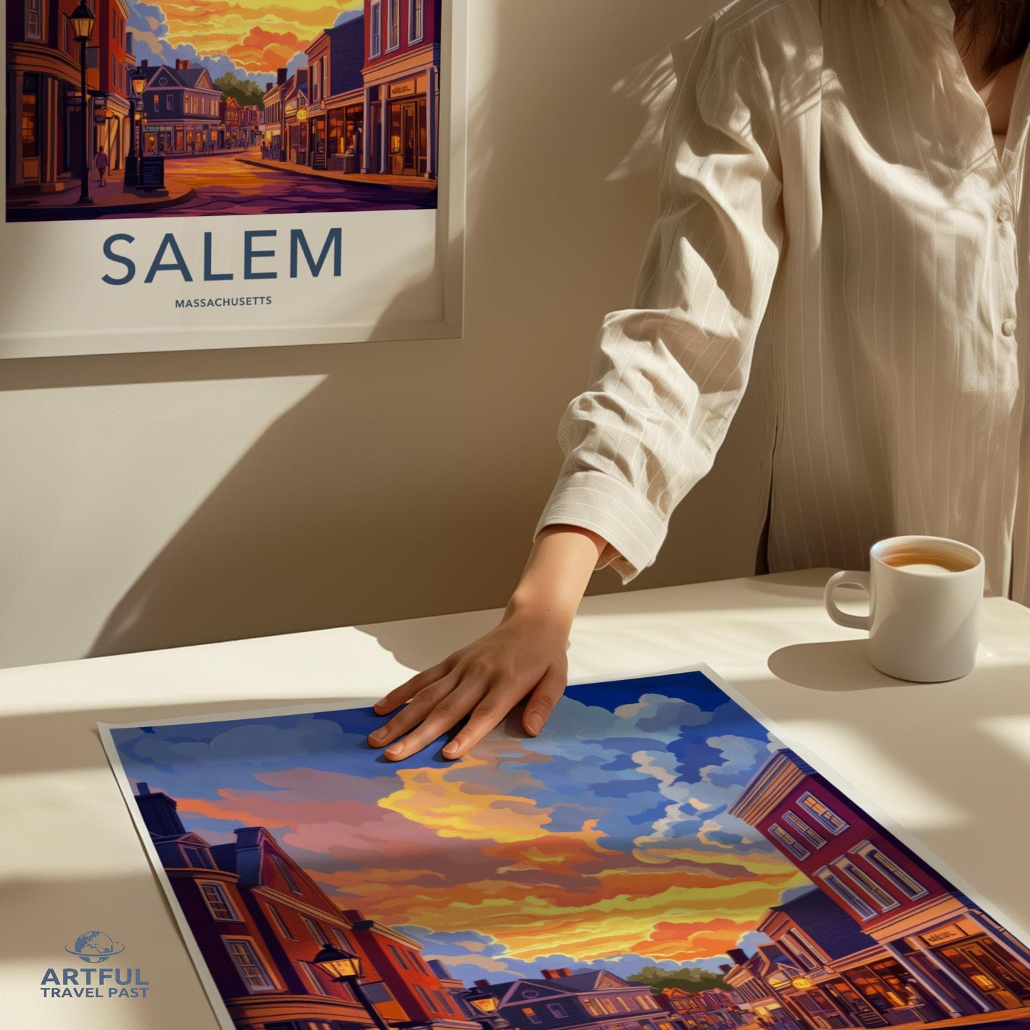 Salem Poster - Massachusetts Wall Art