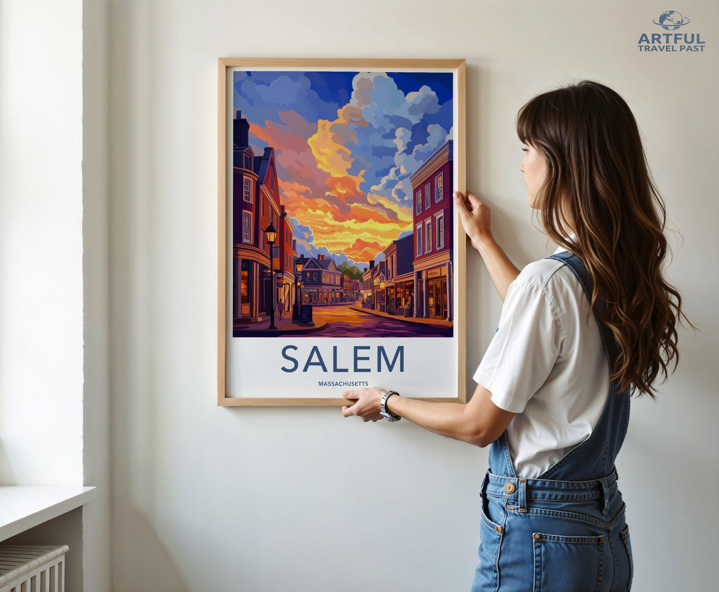 Salem Poster - Massachusetts Wall Art