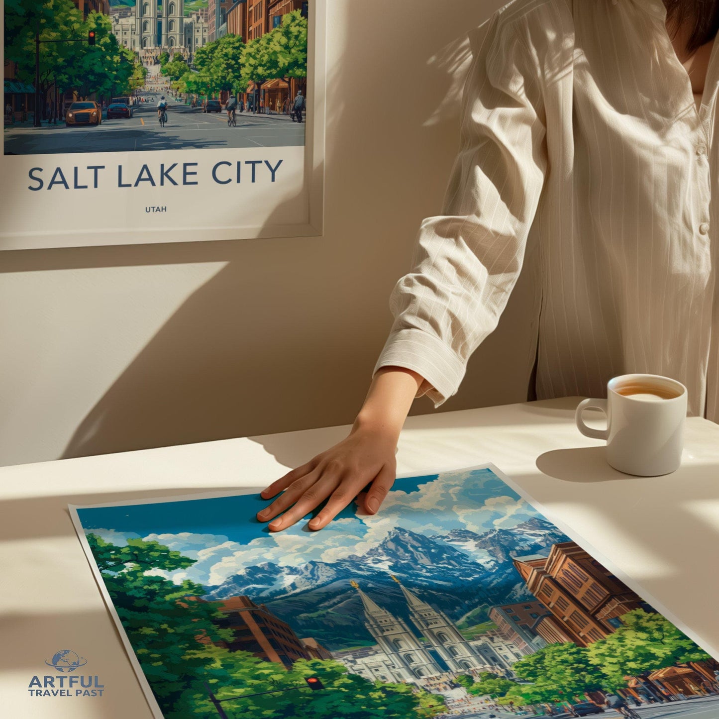 Salt Lake City Poster - Utah Wall Art