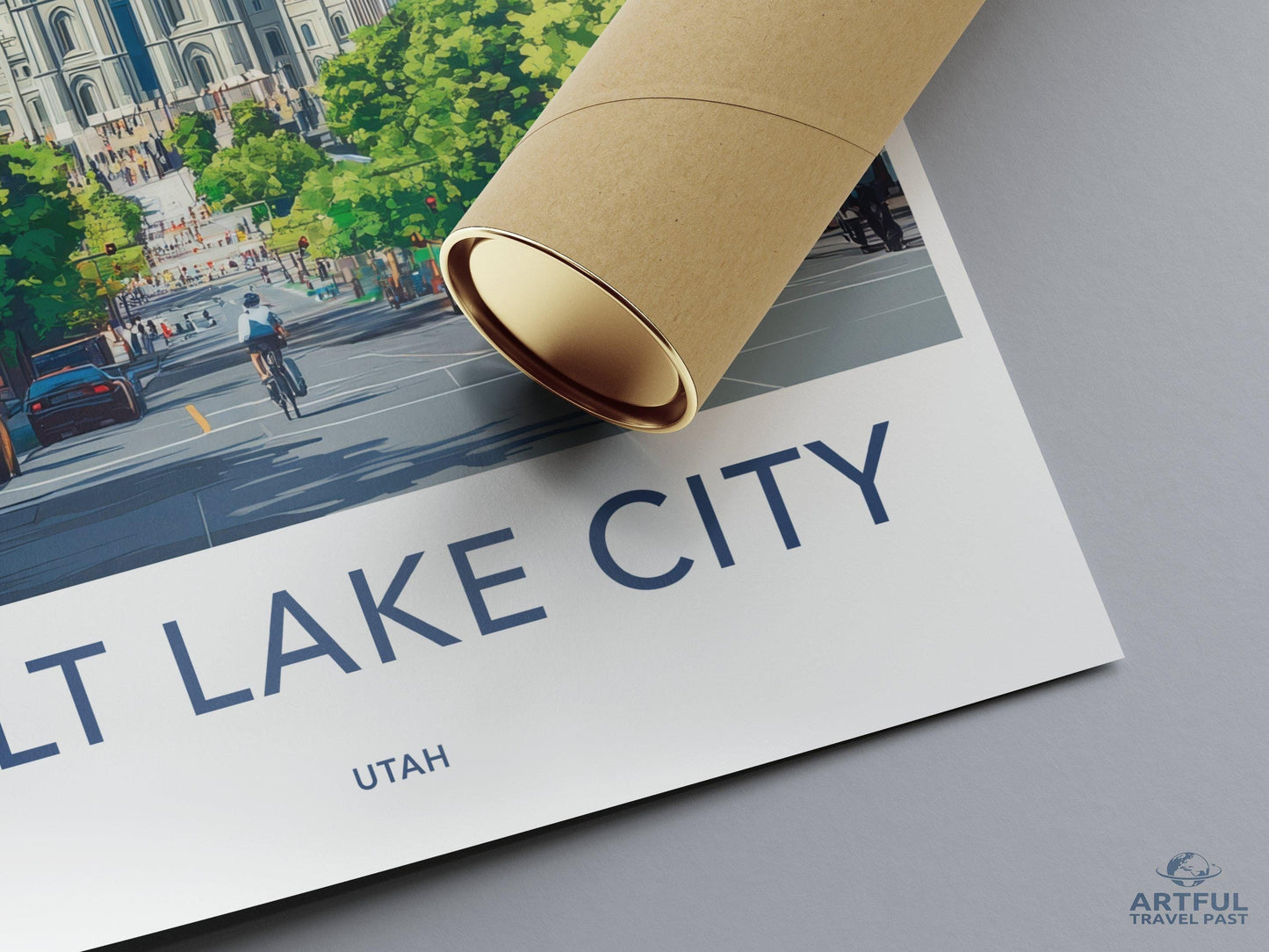 Salt Lake City Poster - Utah Wall Art