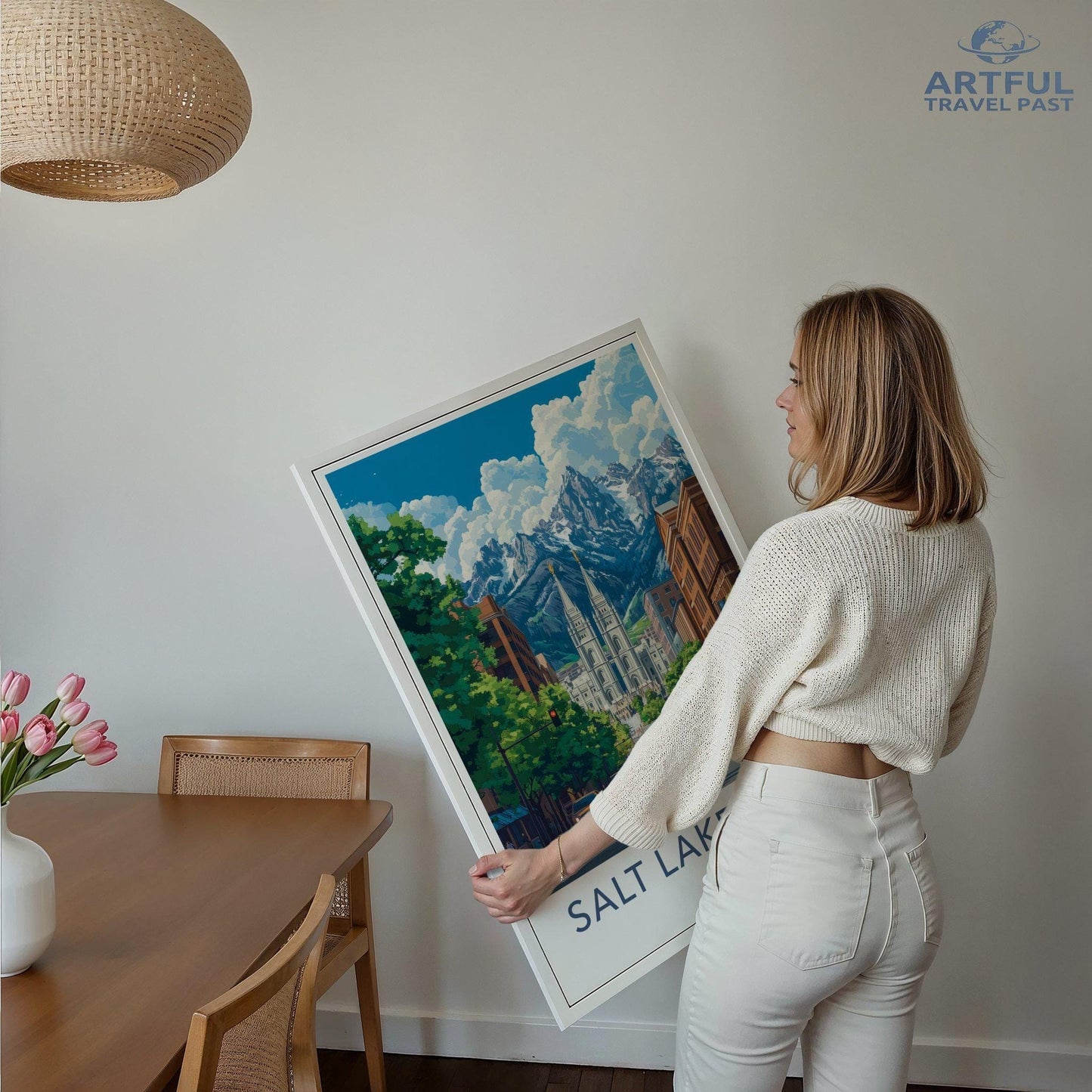 Salt Lake City Poster - Utah Wall Art