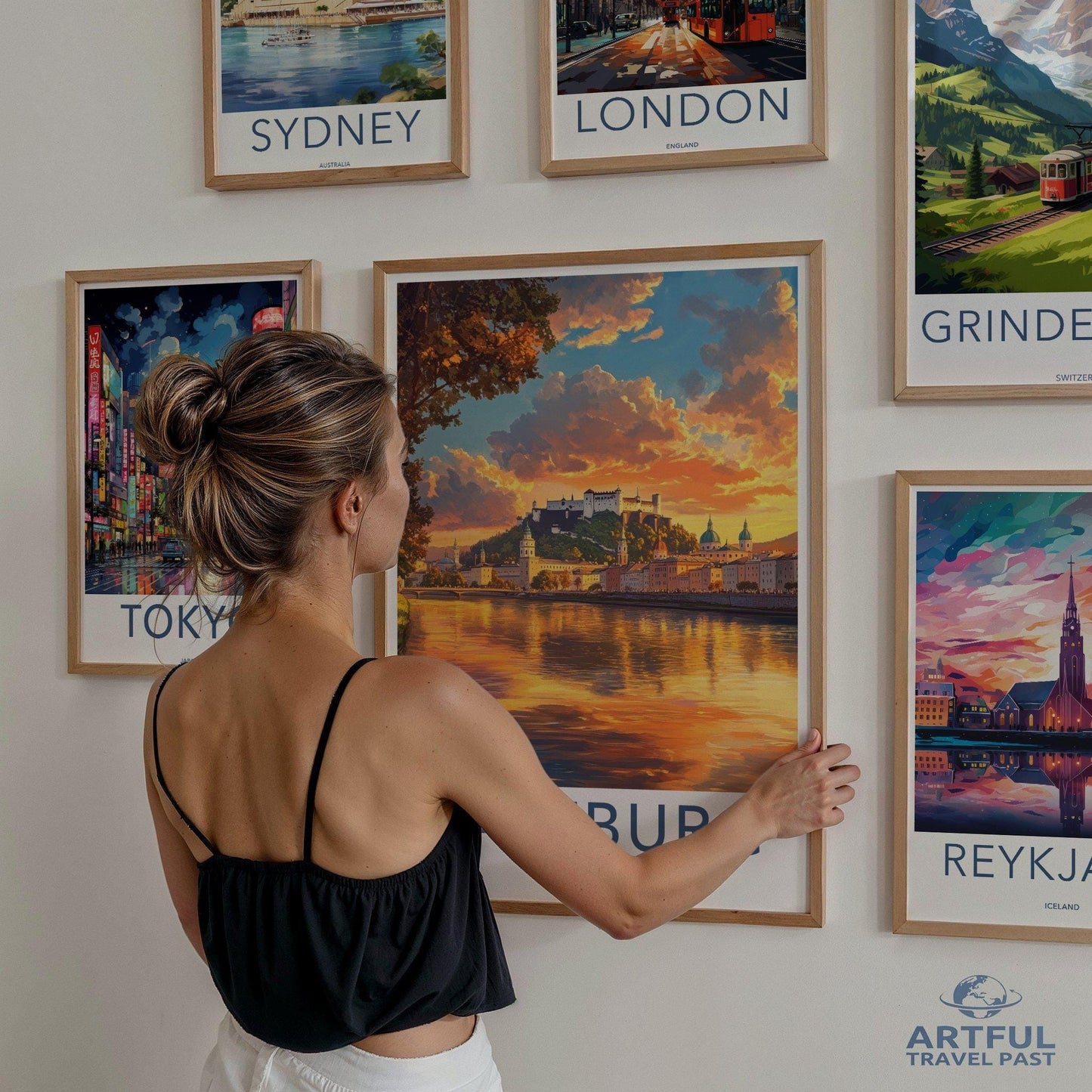 Salzburg Poster - Austria Wall Art