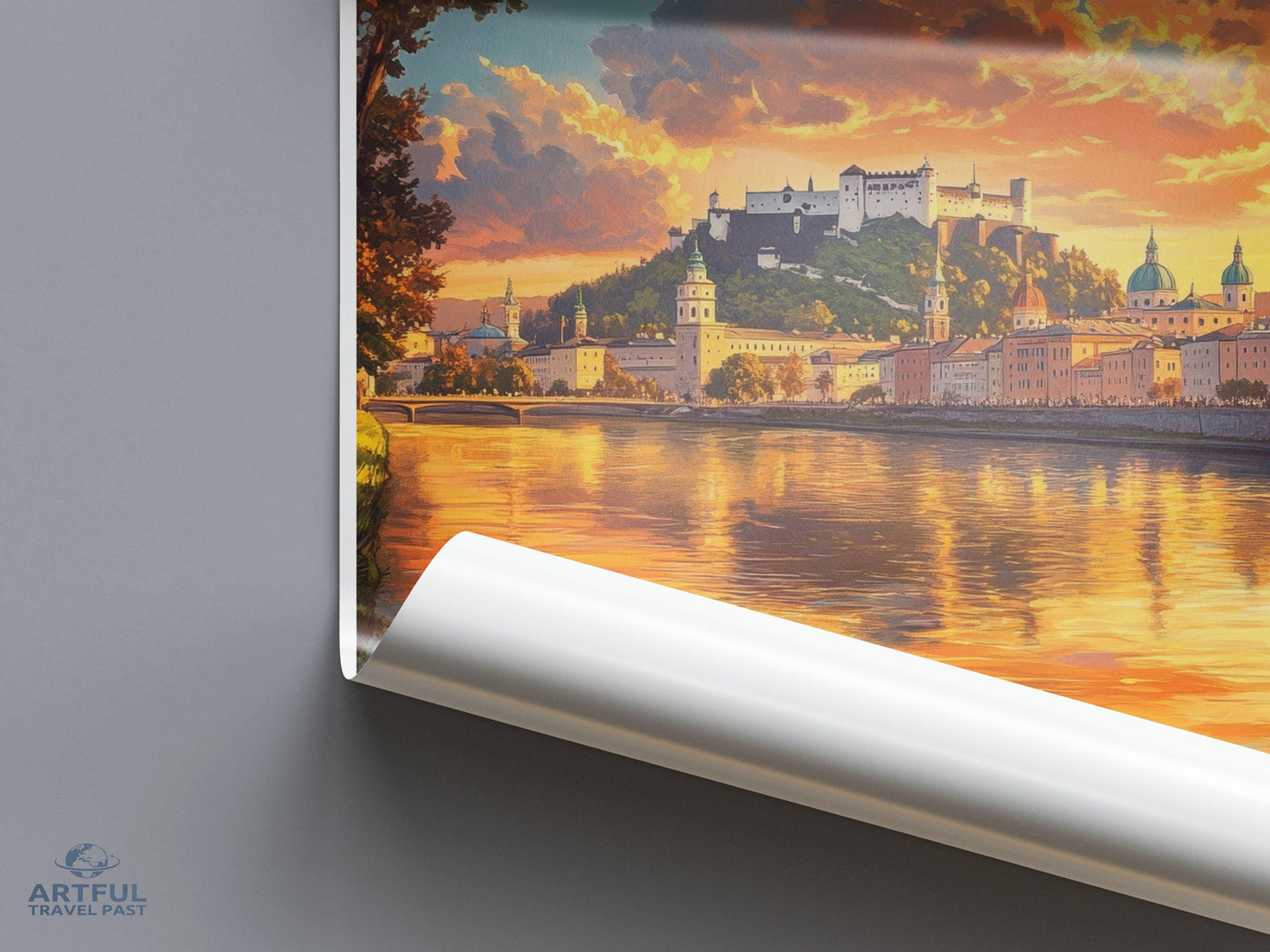 Salzburg Poster - Austria Wall Art