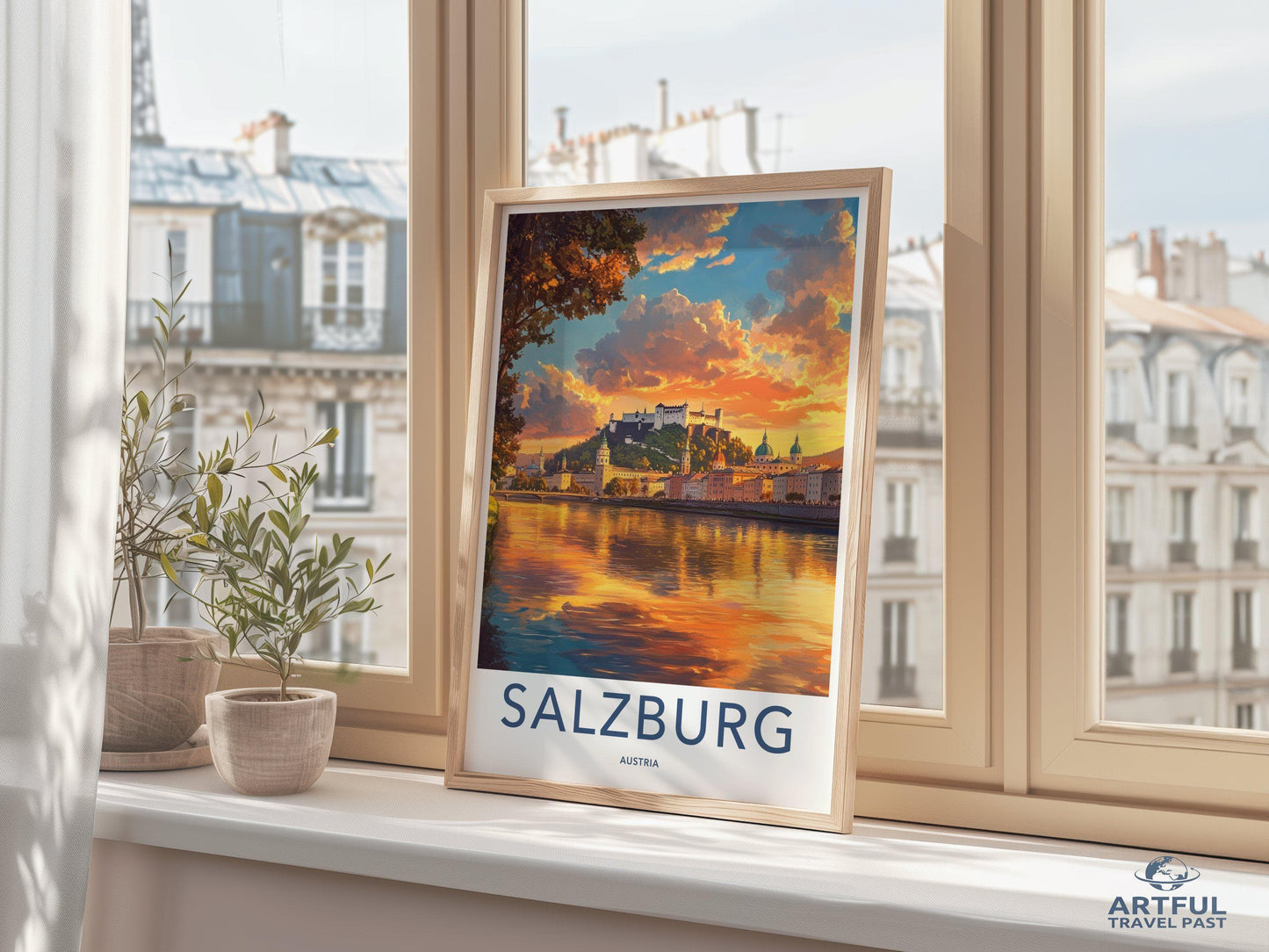 Salzburg Poster - Austria Wall Art
