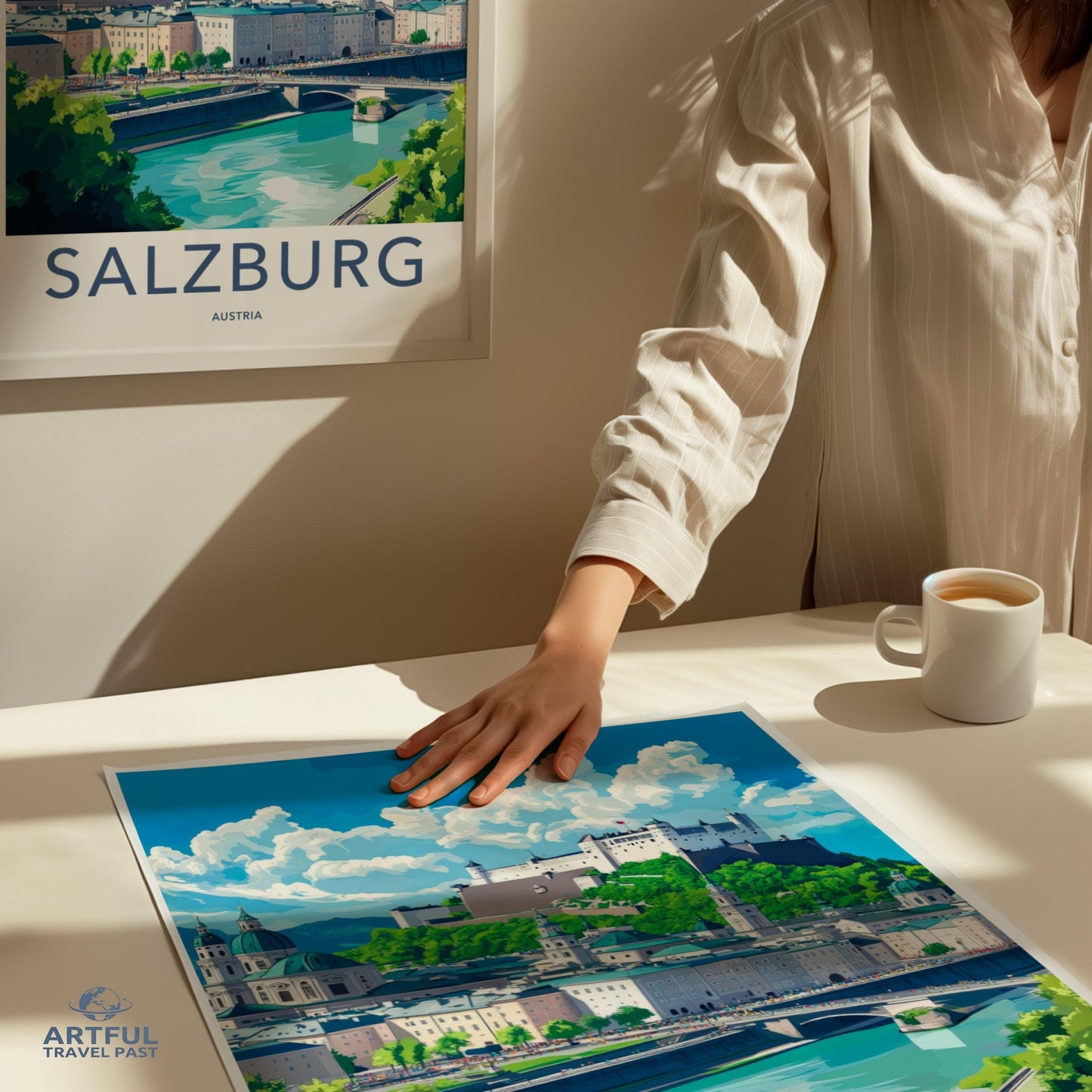 Salzburg Poster | Austria Wall Art