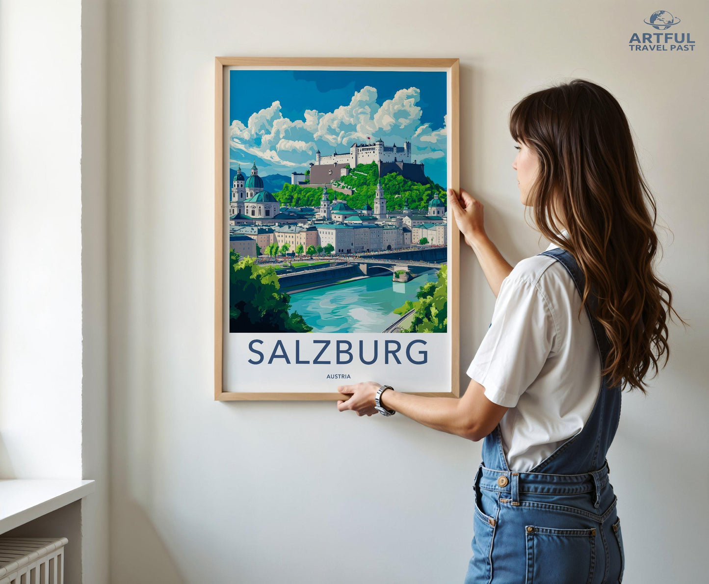 Salzburg Poster | Austria Wall Art