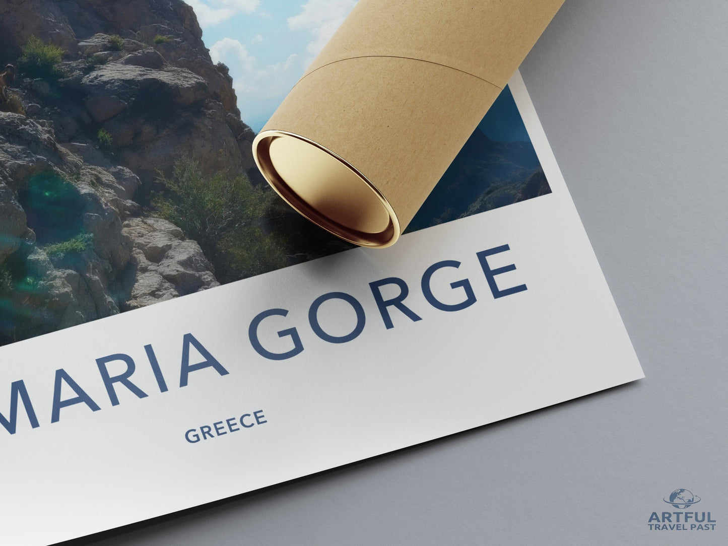 Samaria Gorge poster - Greece Wall Art