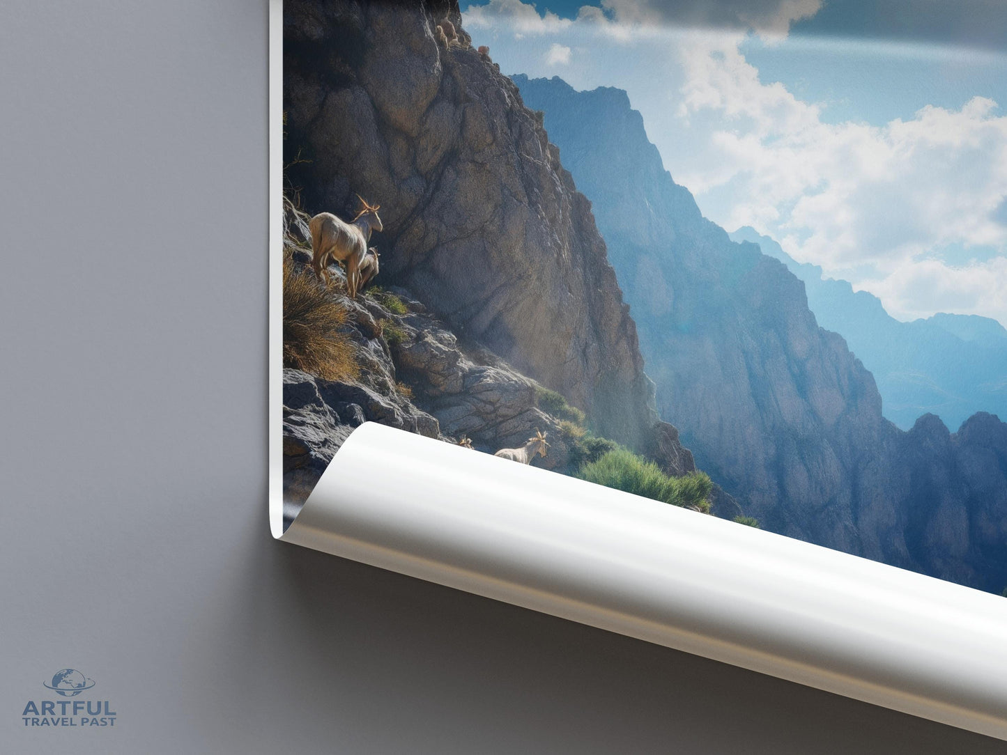 Samaria Gorge poster - Greece Wall Art