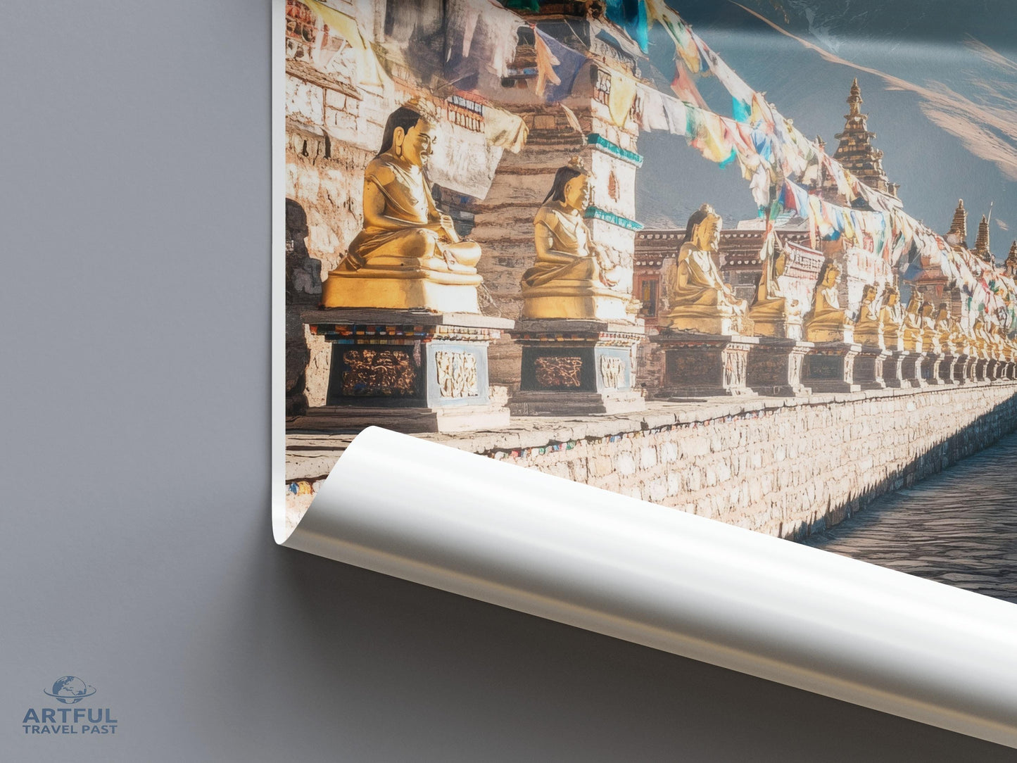 Samye Monastery Poster - Tibet Wall Art