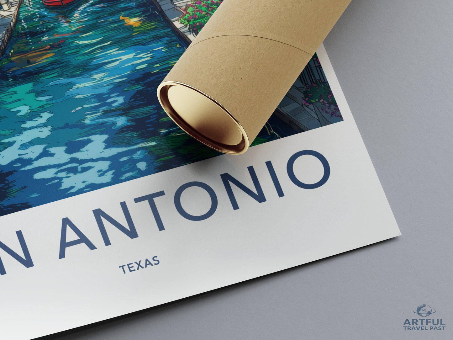 San Antonio Poster - Texas Wall Art