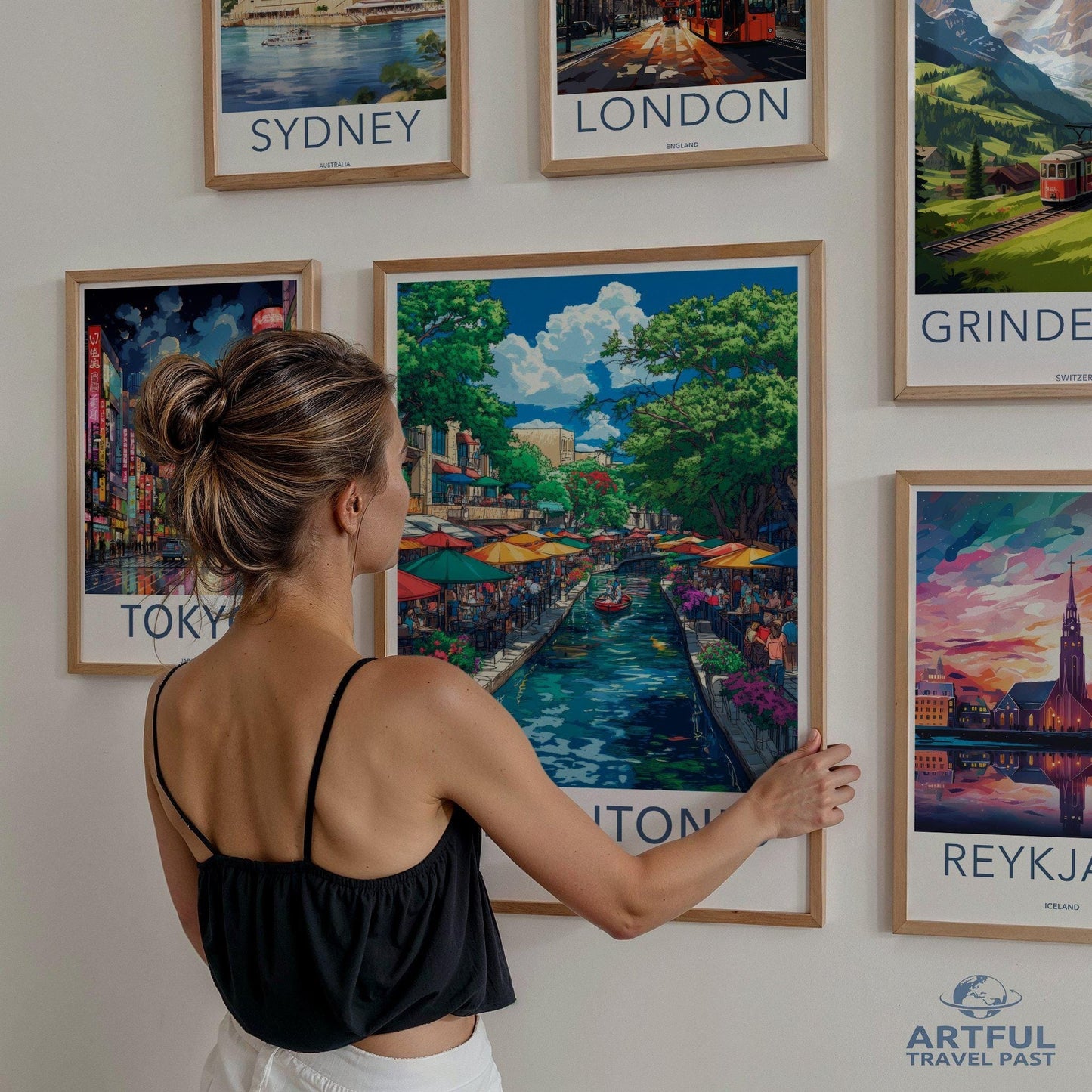 San Antonio Poster - Texas Wall Art