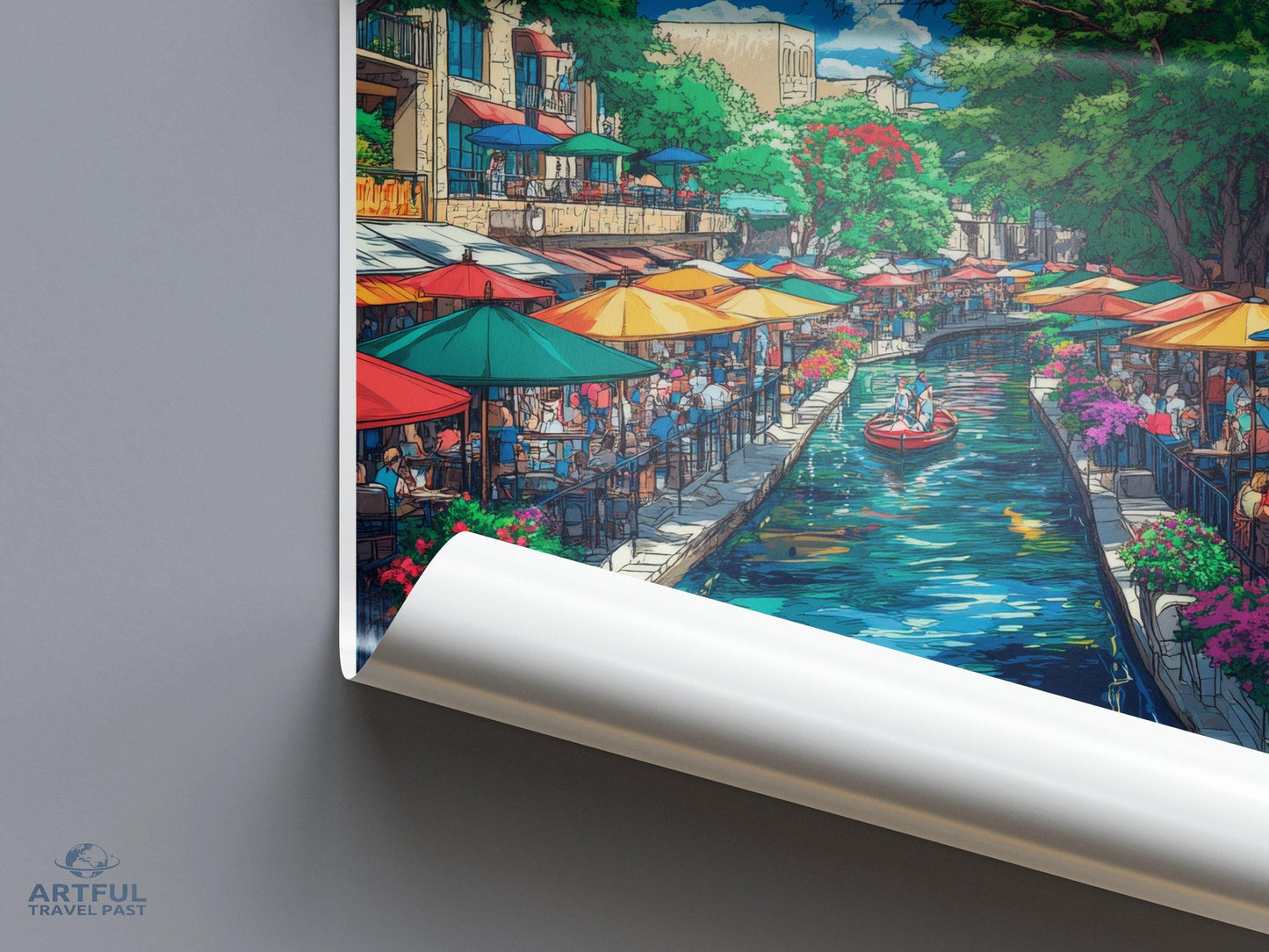 San Antonio Poster - Texas Wall Art