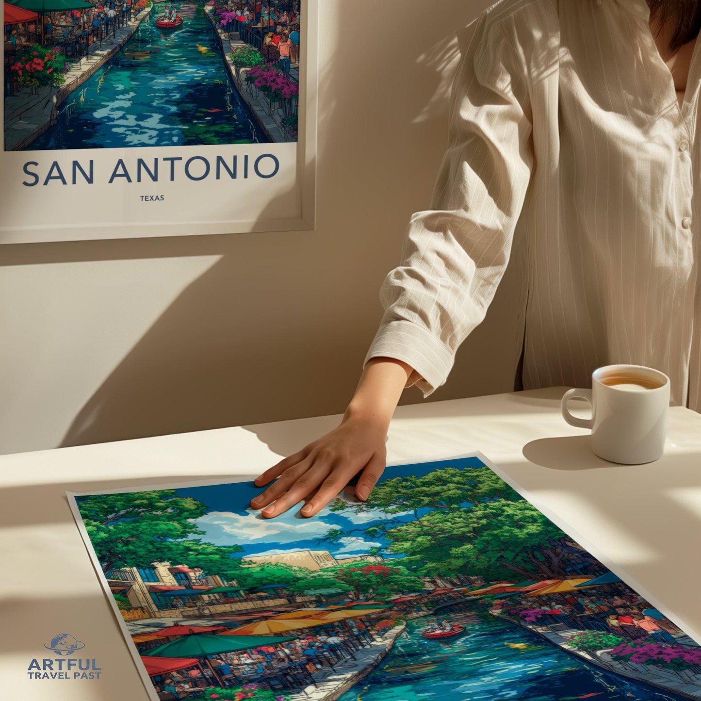 San Antonio Poster - Texas Wall Art