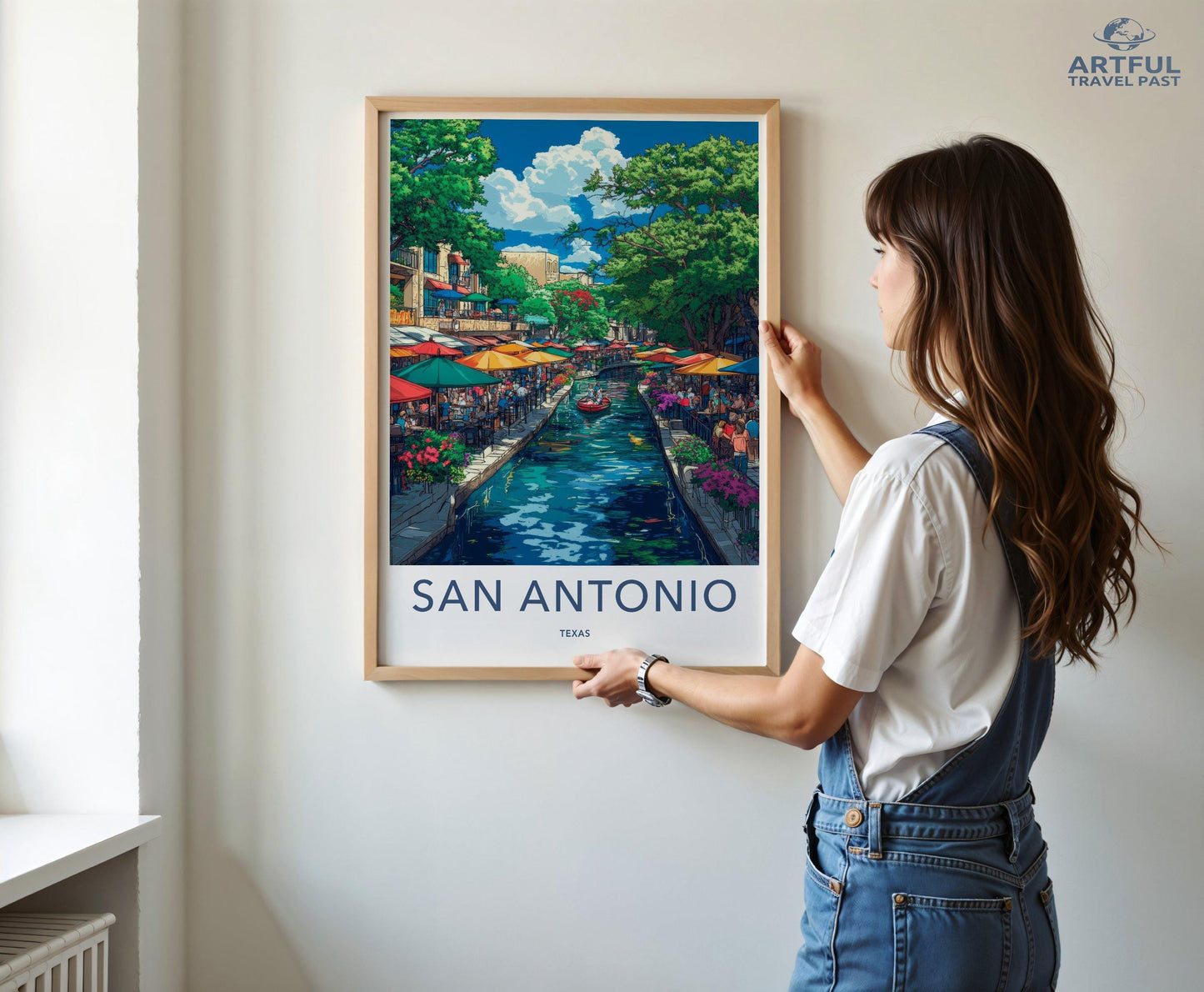 San Antonio Poster - Texas Wall Art