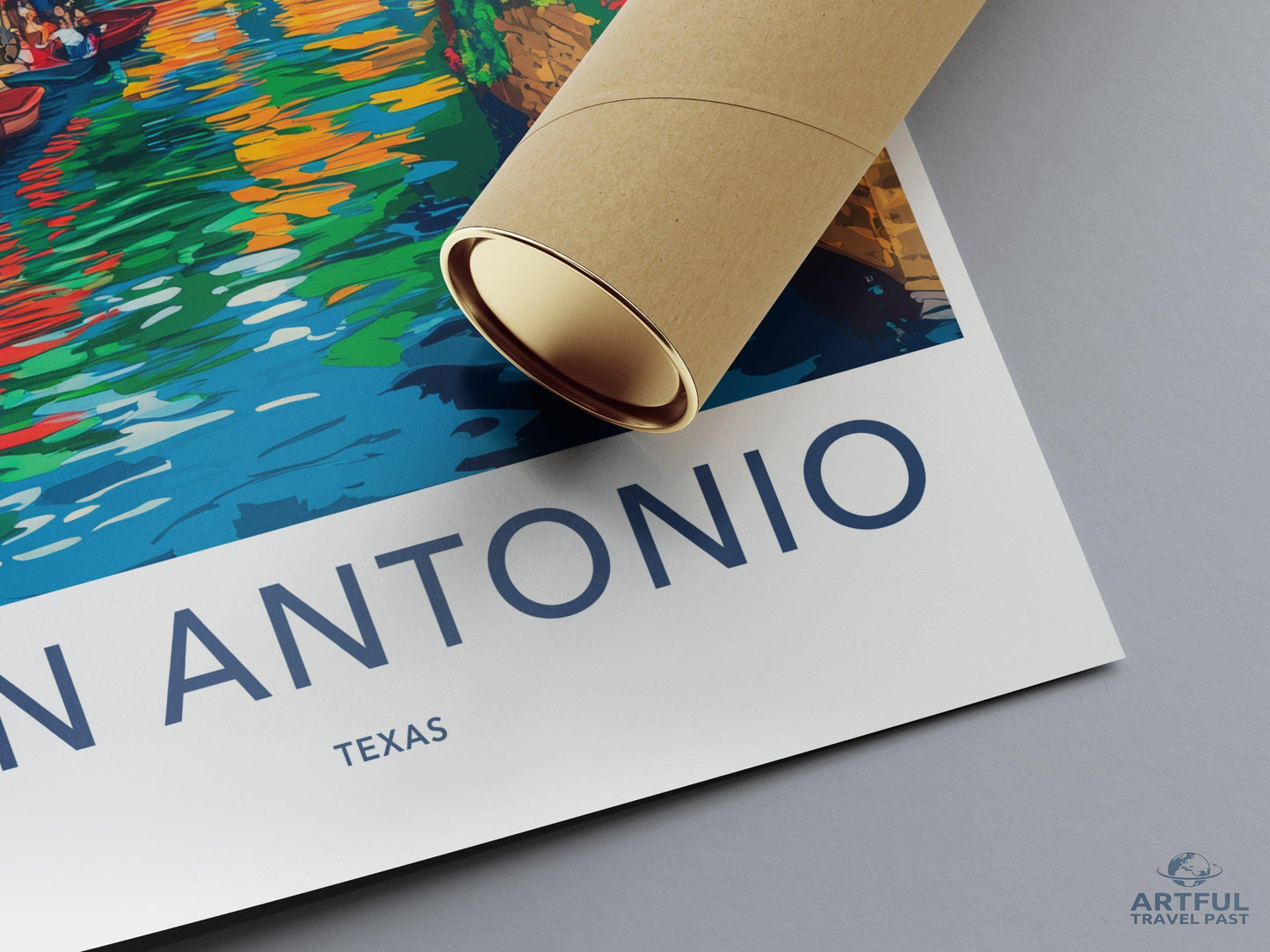 San Antonio Poster - Texas Wall Art