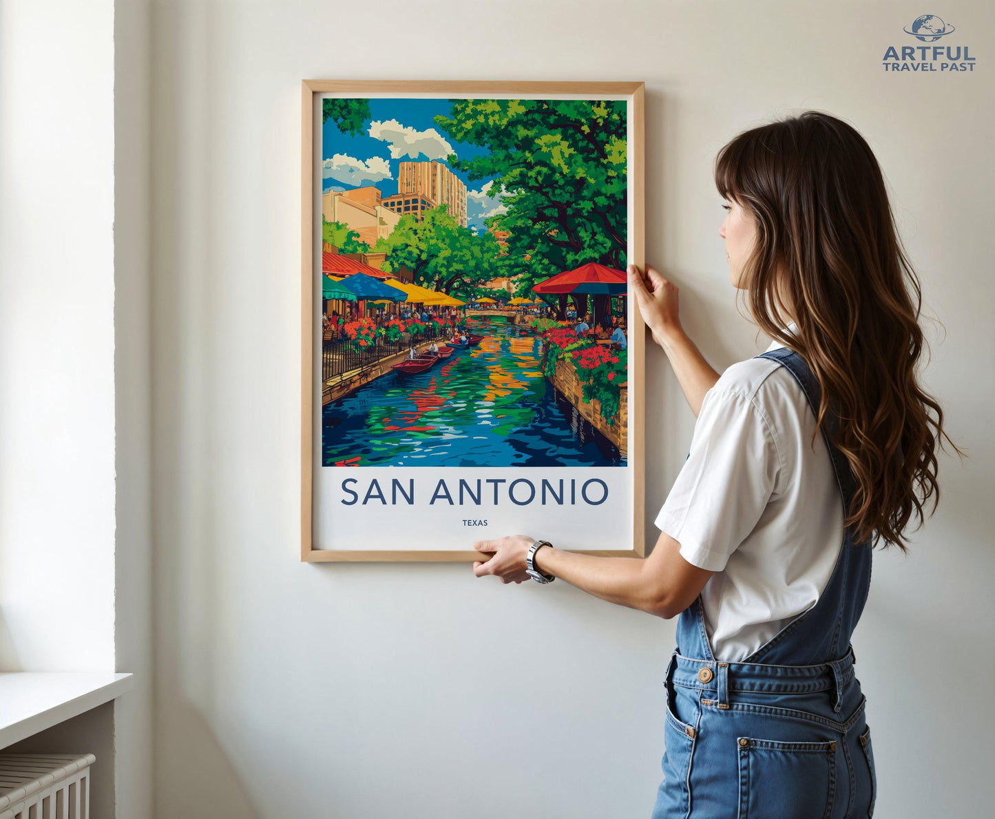 San Antonio Poster - Texas Wall Art