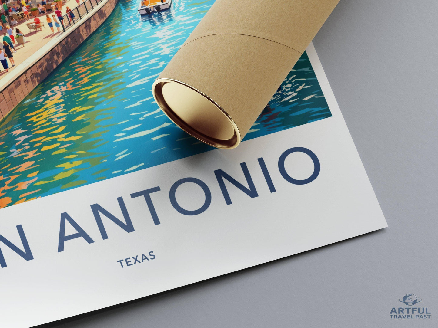 San Antonio Poster - Texas Wall Art