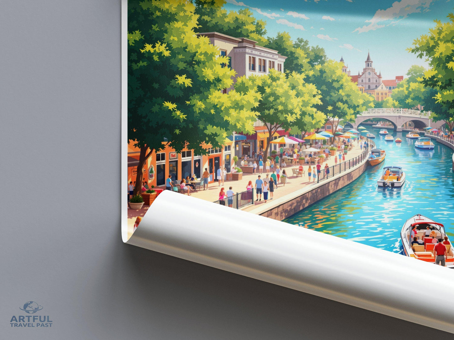 San Antonio Poster - Texas Wall Art