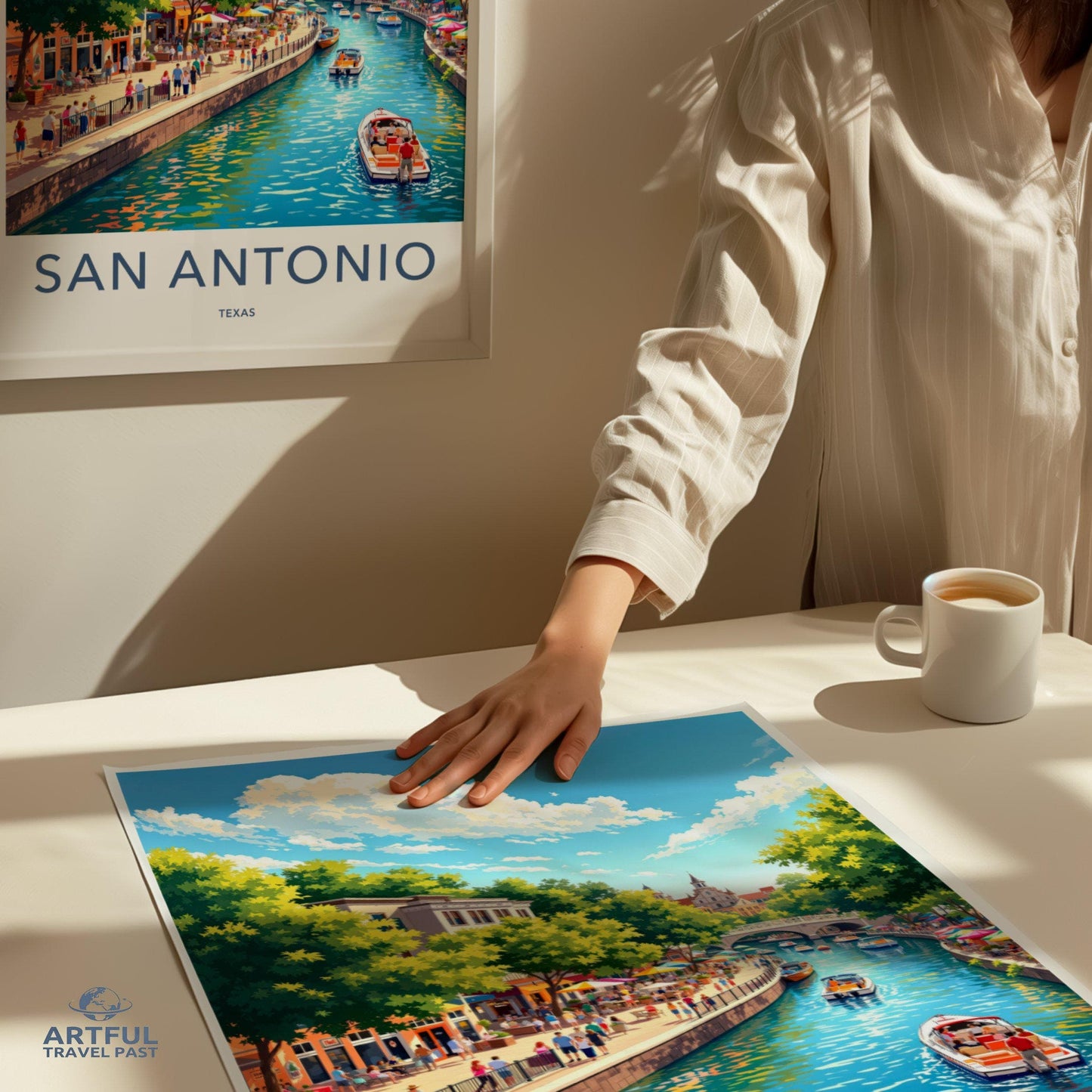 San Antonio Poster - Texas Wall Art