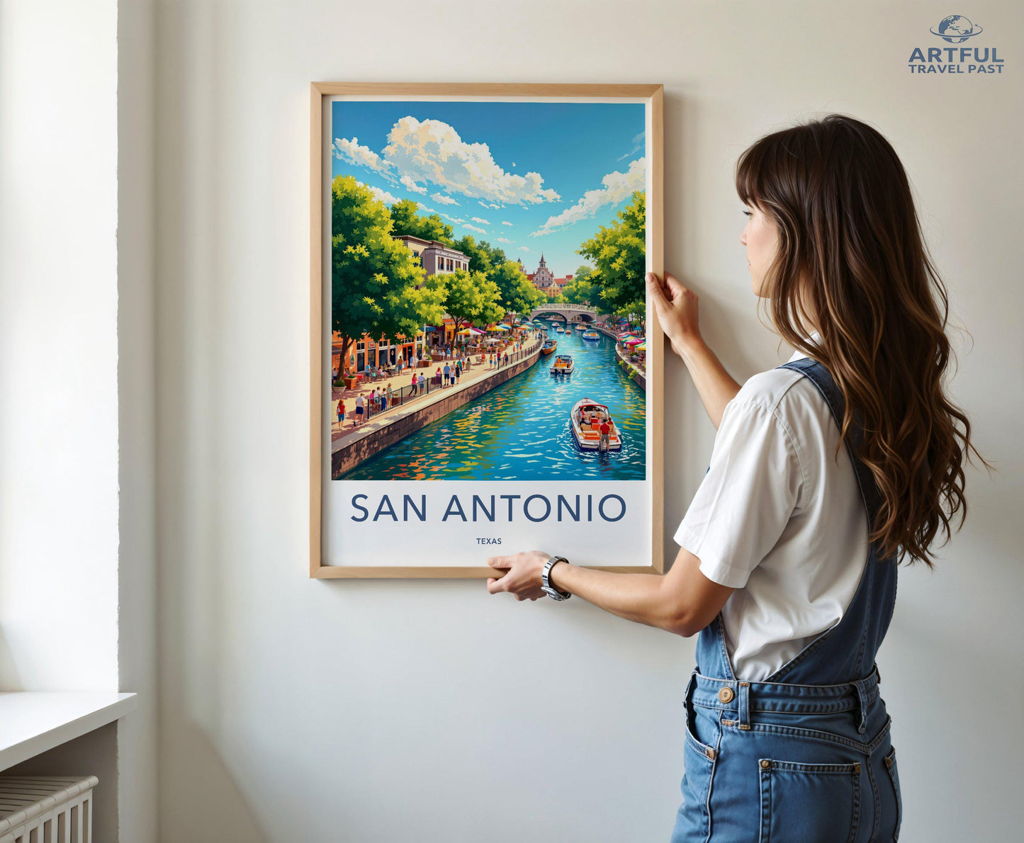 San Antonio Poster - Texas Wall Art