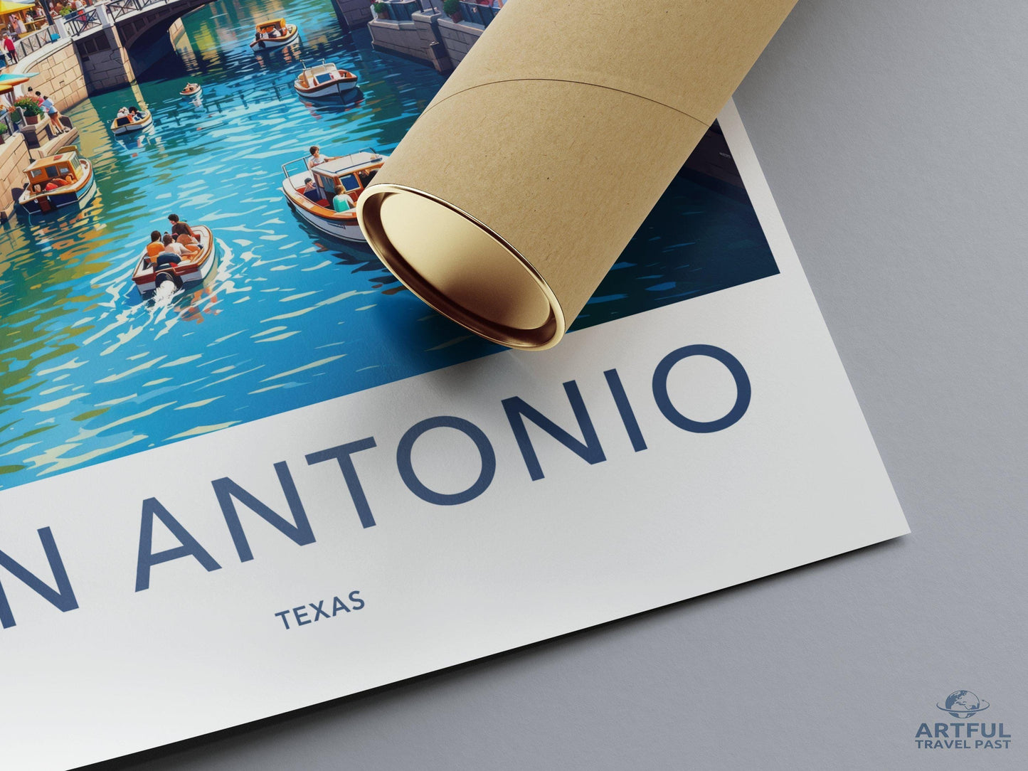 San Antonio Poster | Texas Wall Art | America Decor