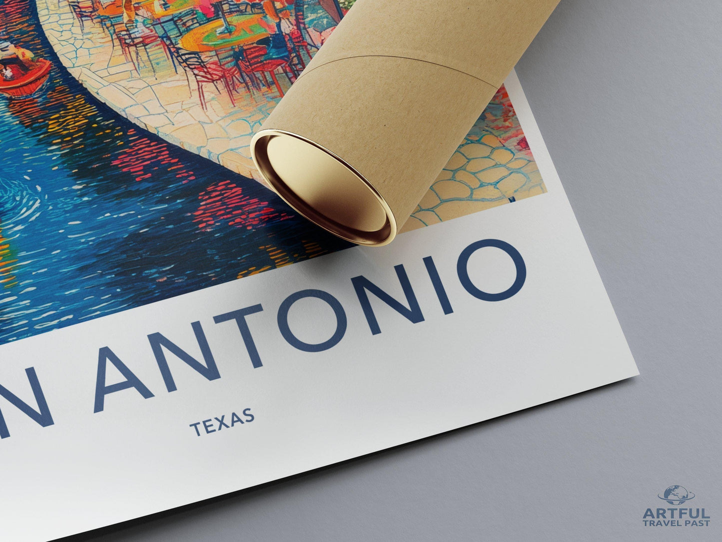 San Antonio Poster | Texas Wall Art | America Decor