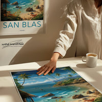 San Blas Poster - Panama Wall Art