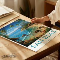 San Blas Poster - Panama Wall Art