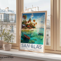 San Blas Poster - Panama Wall Art
