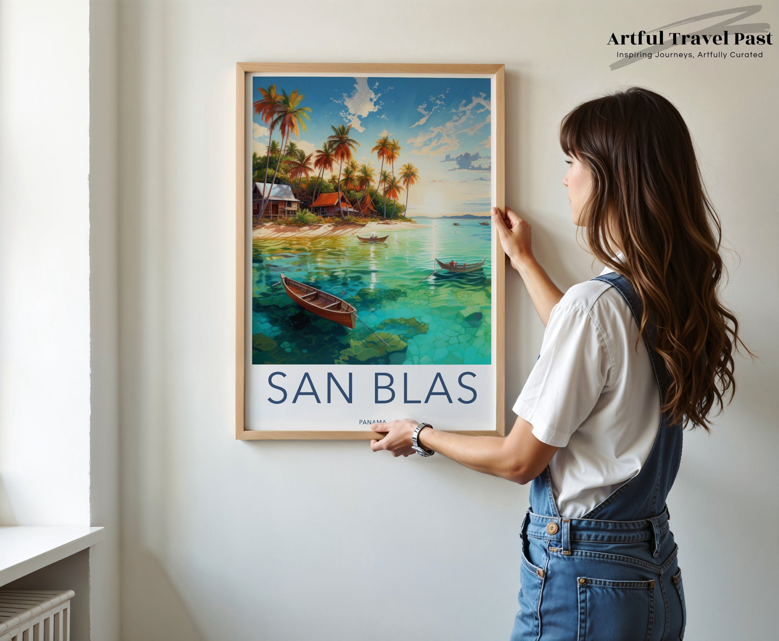 San Blas Poster - Panama Wall Art