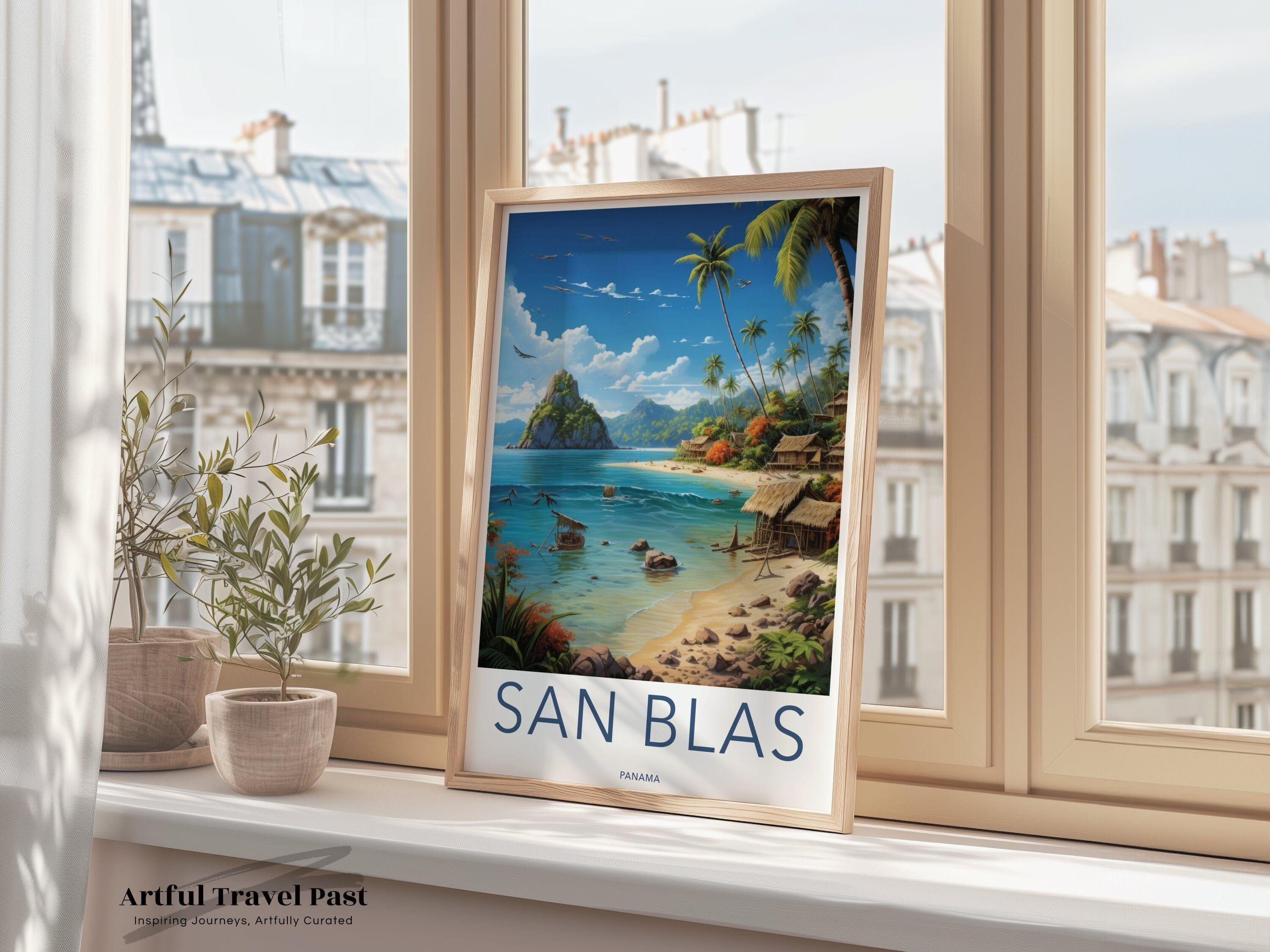 San Blas Poster - Panama Wall Art