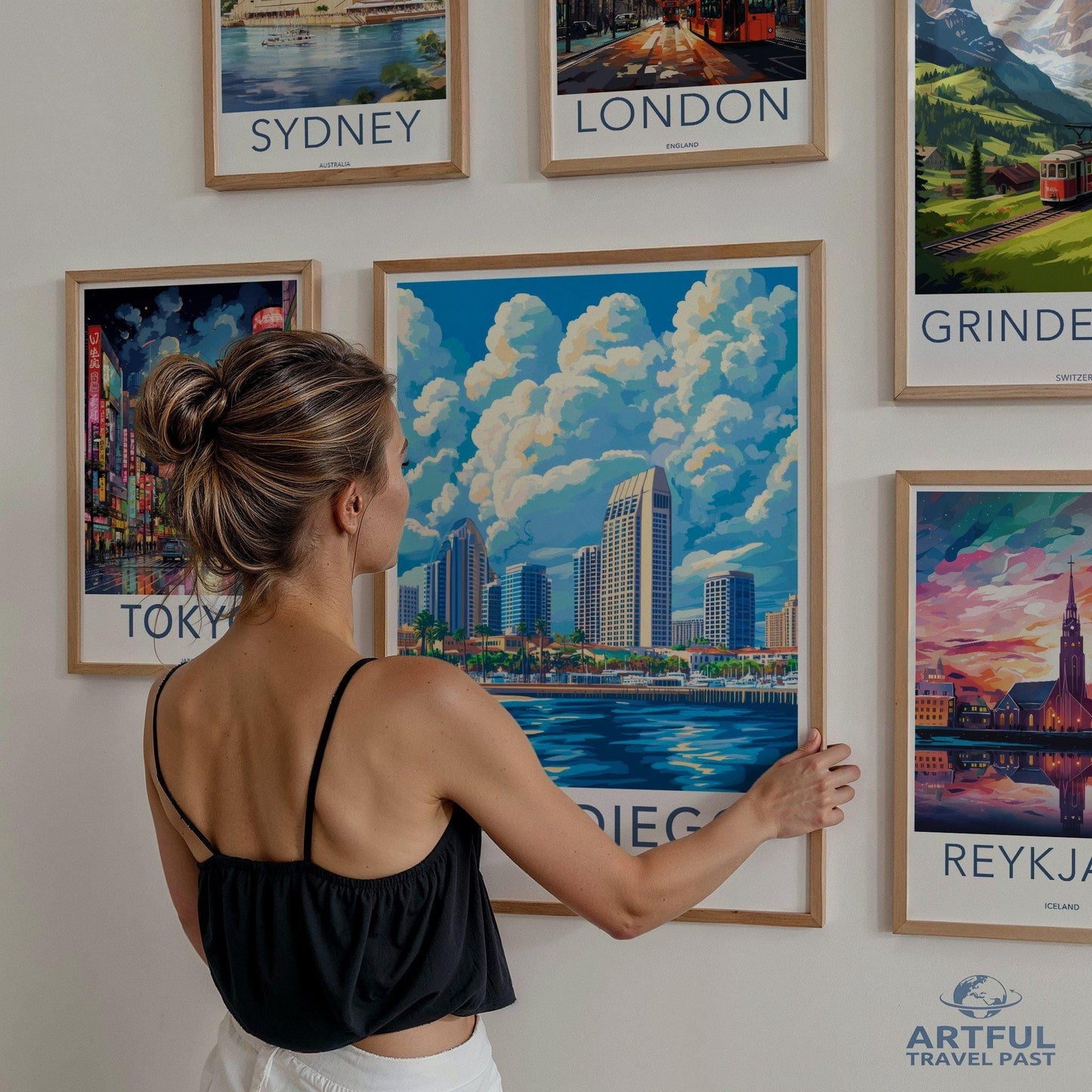 San Diego Poster - California Wall Art