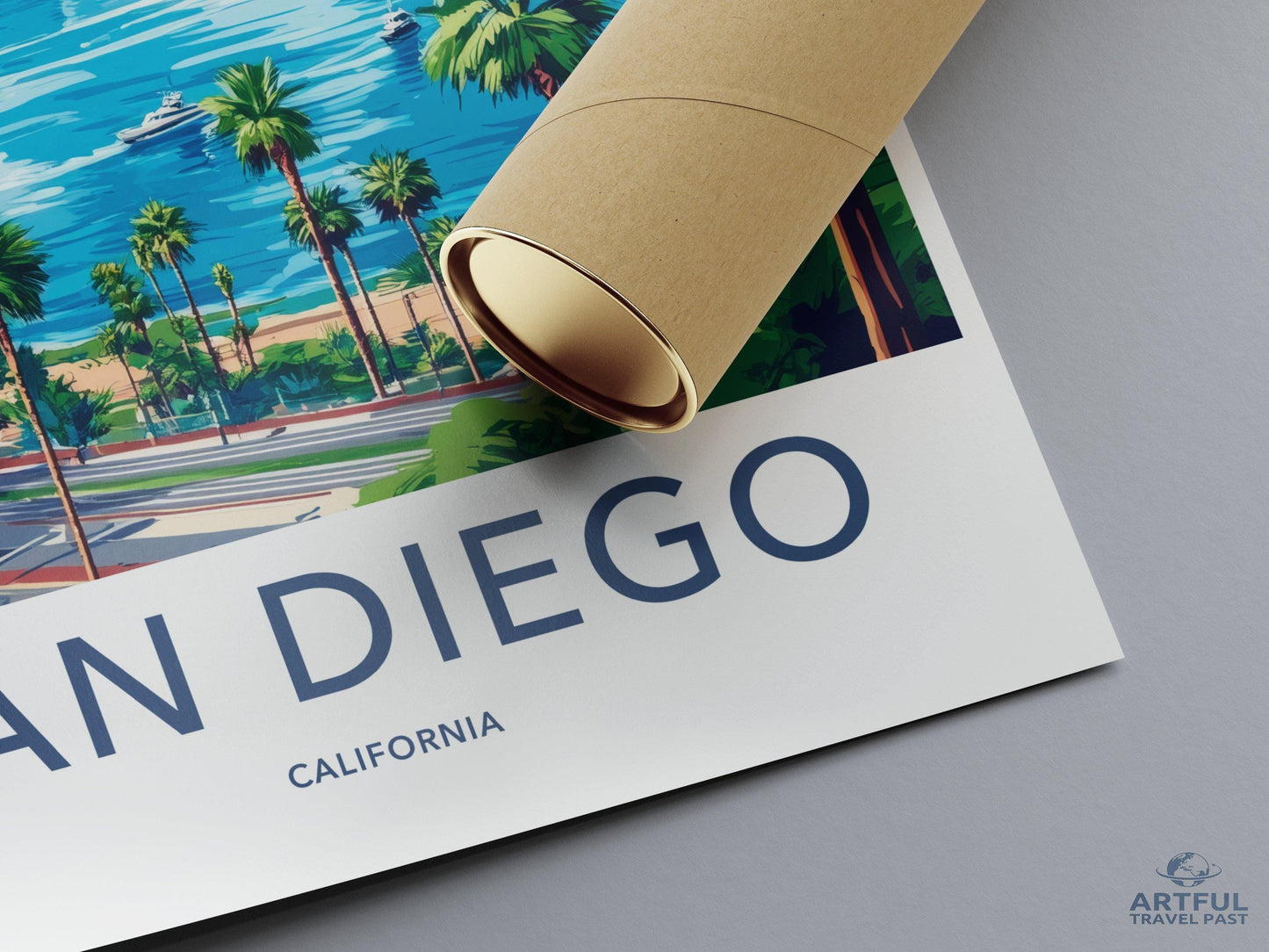 San Diego Poster - California Wall Art