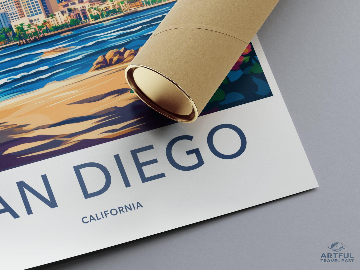 San Diego Poster - California Wall Art