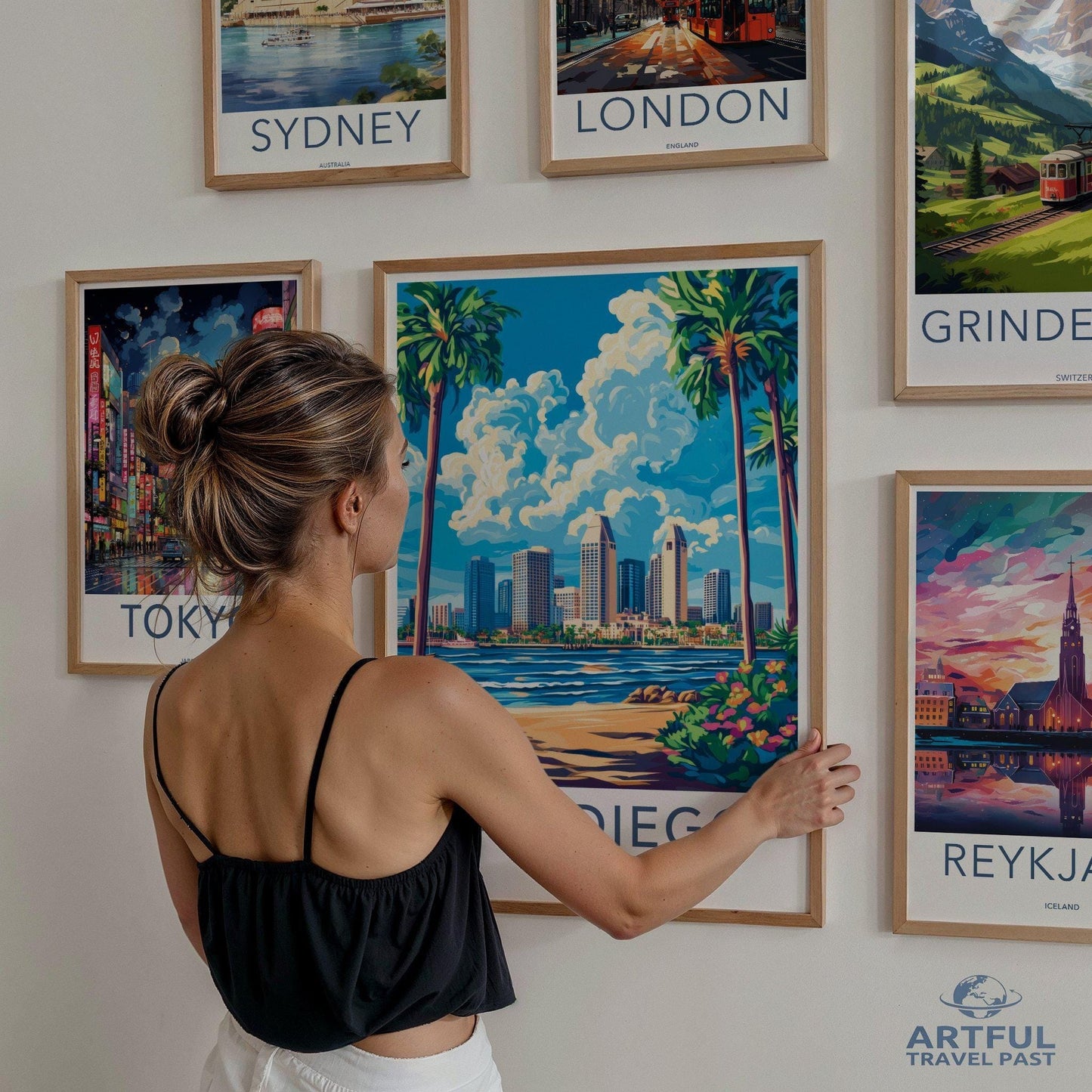 San Diego Poster - California Wall Art