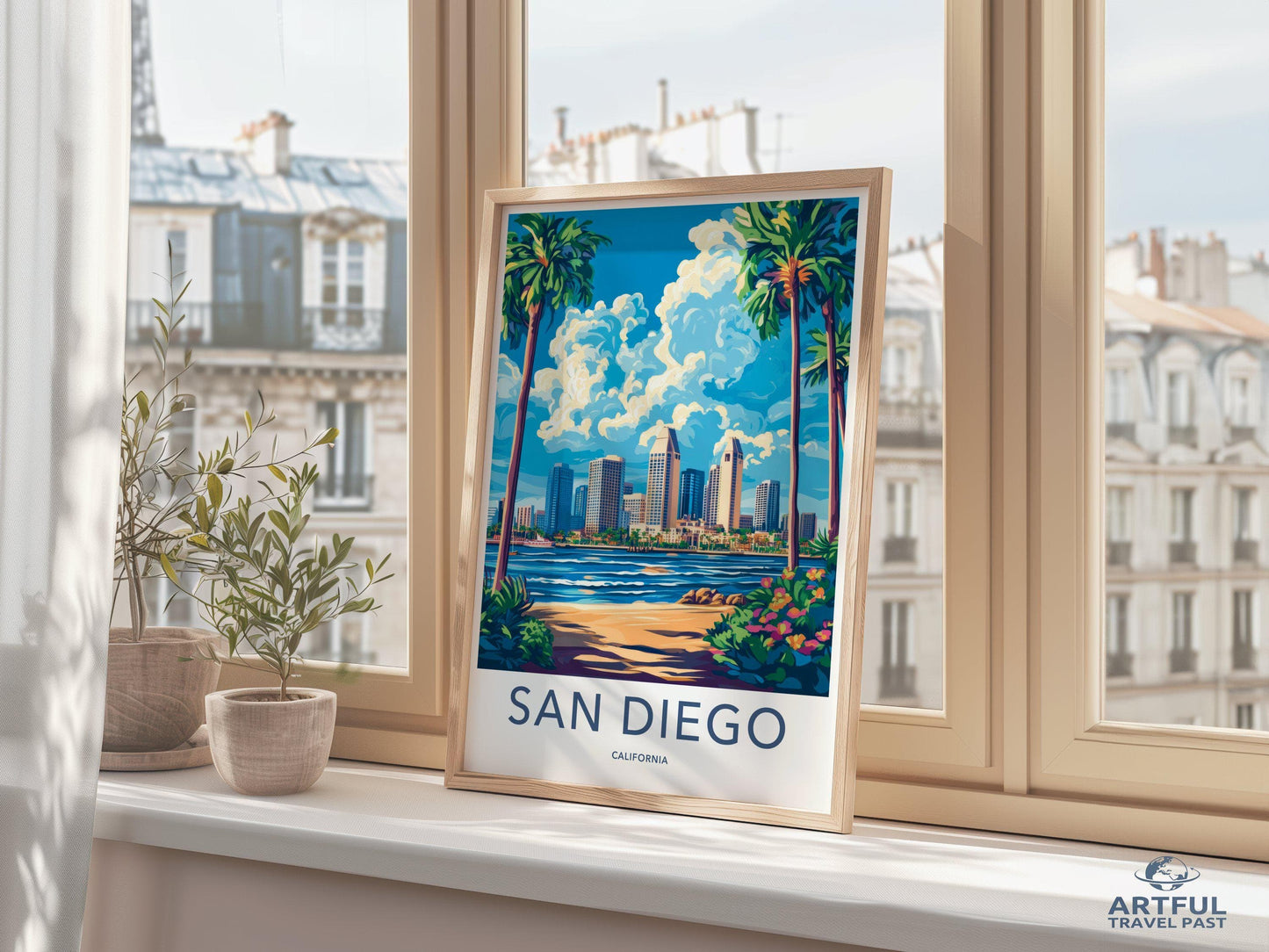 San Diego Poster - California Wall Art
