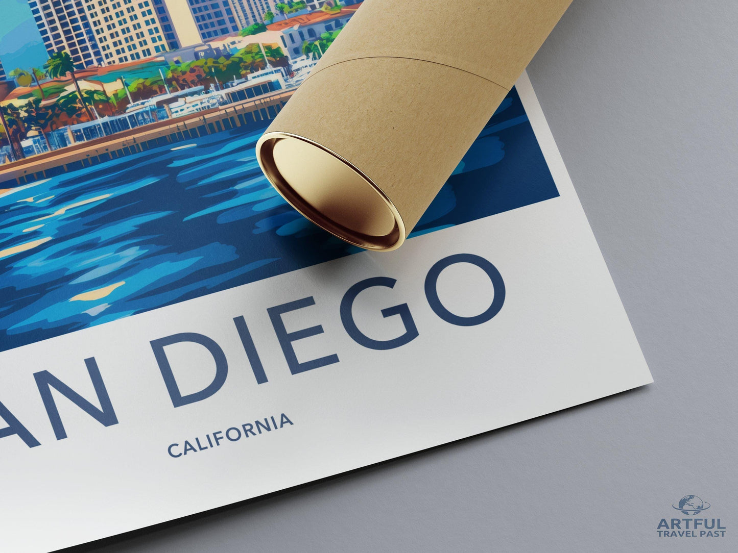 San Diego Poster | California Wall Art | America Decor