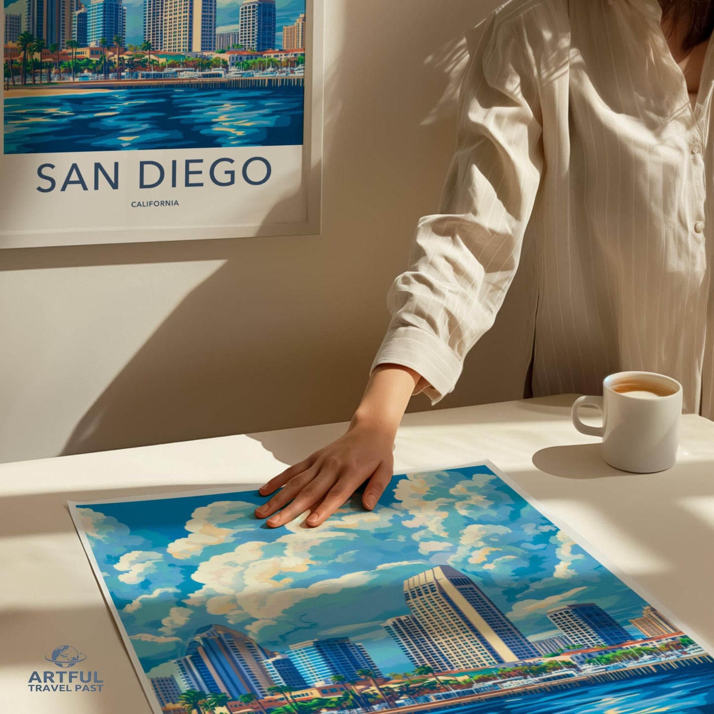San Diego Poster | California Wall Art | America Decor