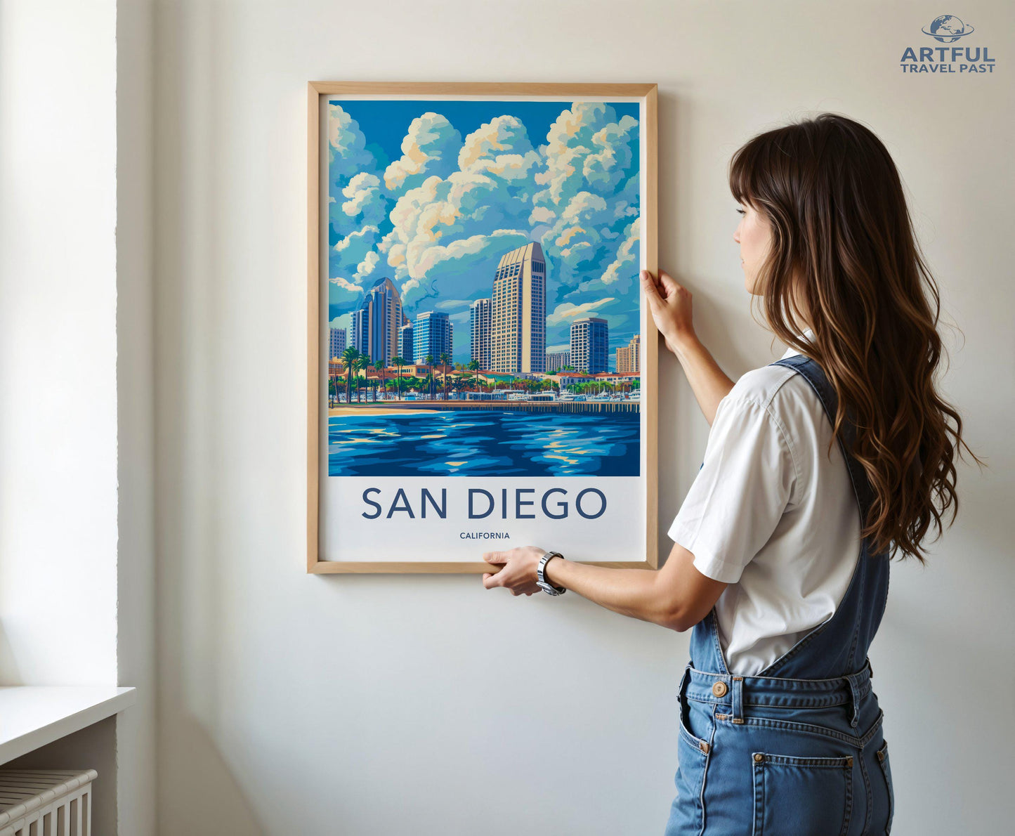 San Diego Poster | California Wall Art | America Decor