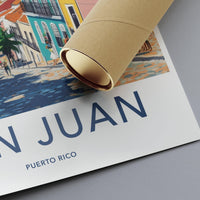 San Juan Poster - Puerto Rico Wall Art