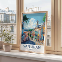 San Juan Poster - Puerto Rico Wall Art