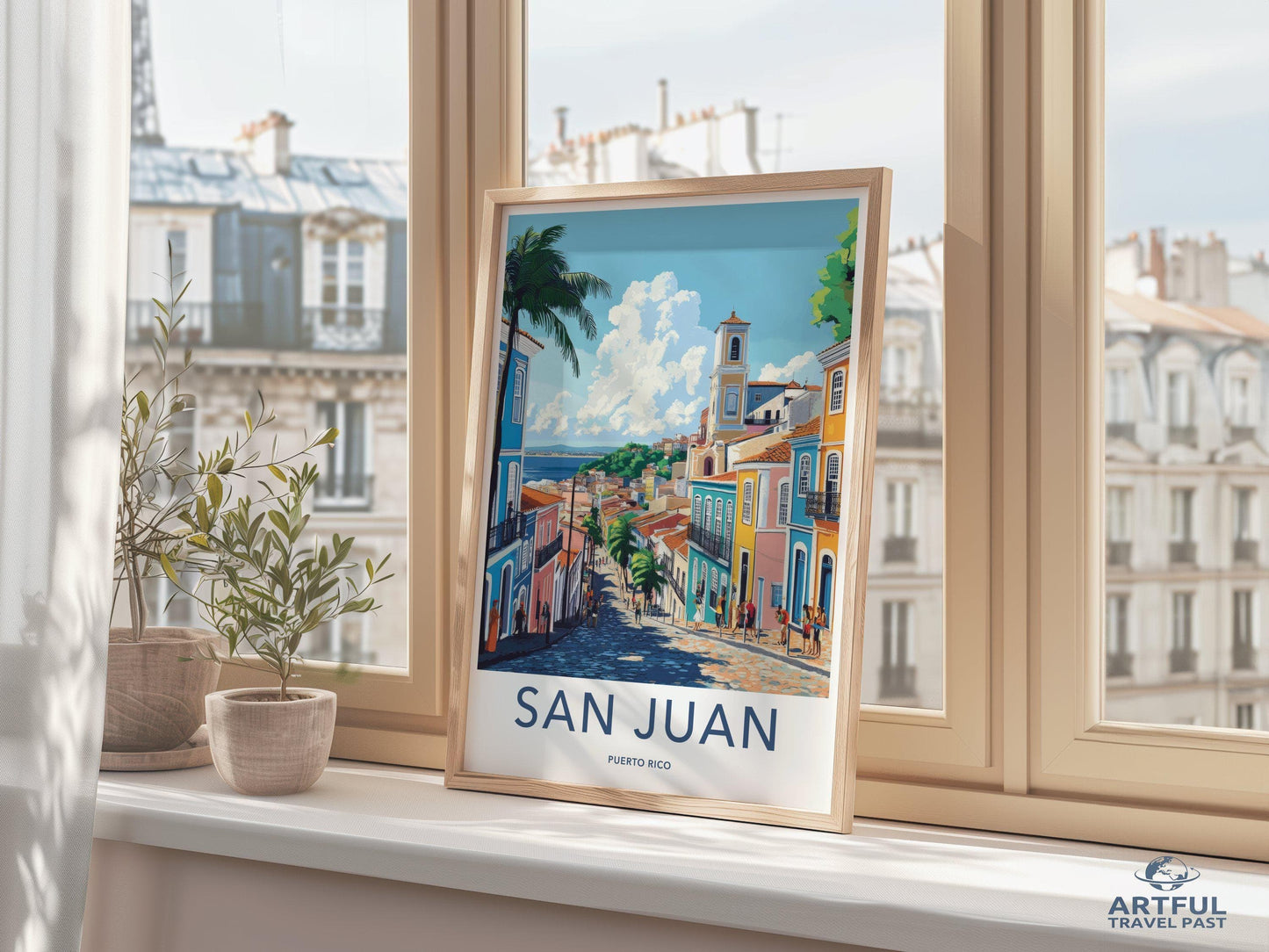 San Juan Poster - Puerto Rico Wall Art