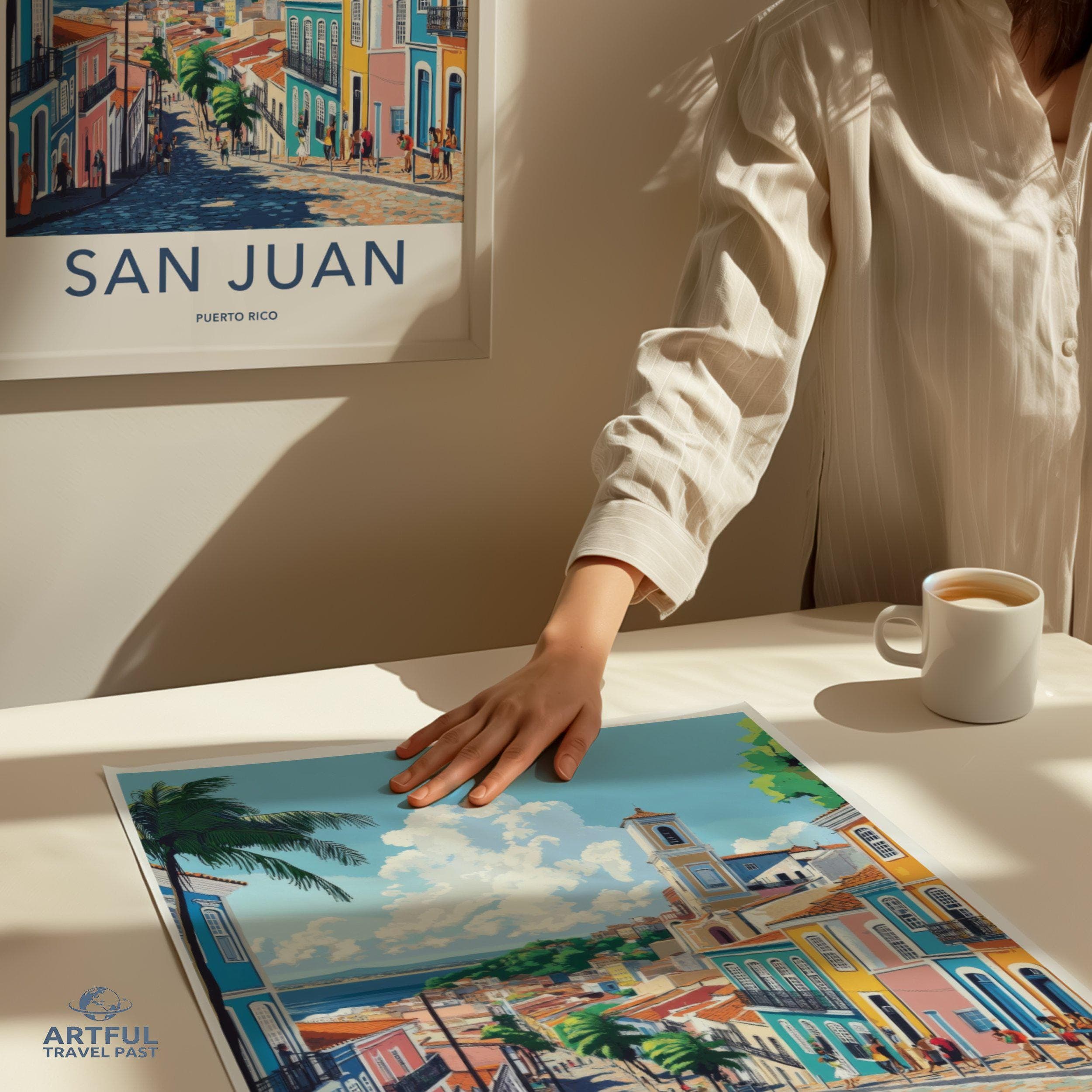 San Juan Poster - Puerto Rico Wall Art