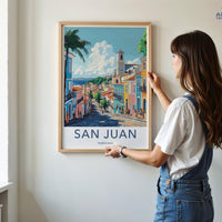 San Juan Poster - Puerto Rico Wall Art